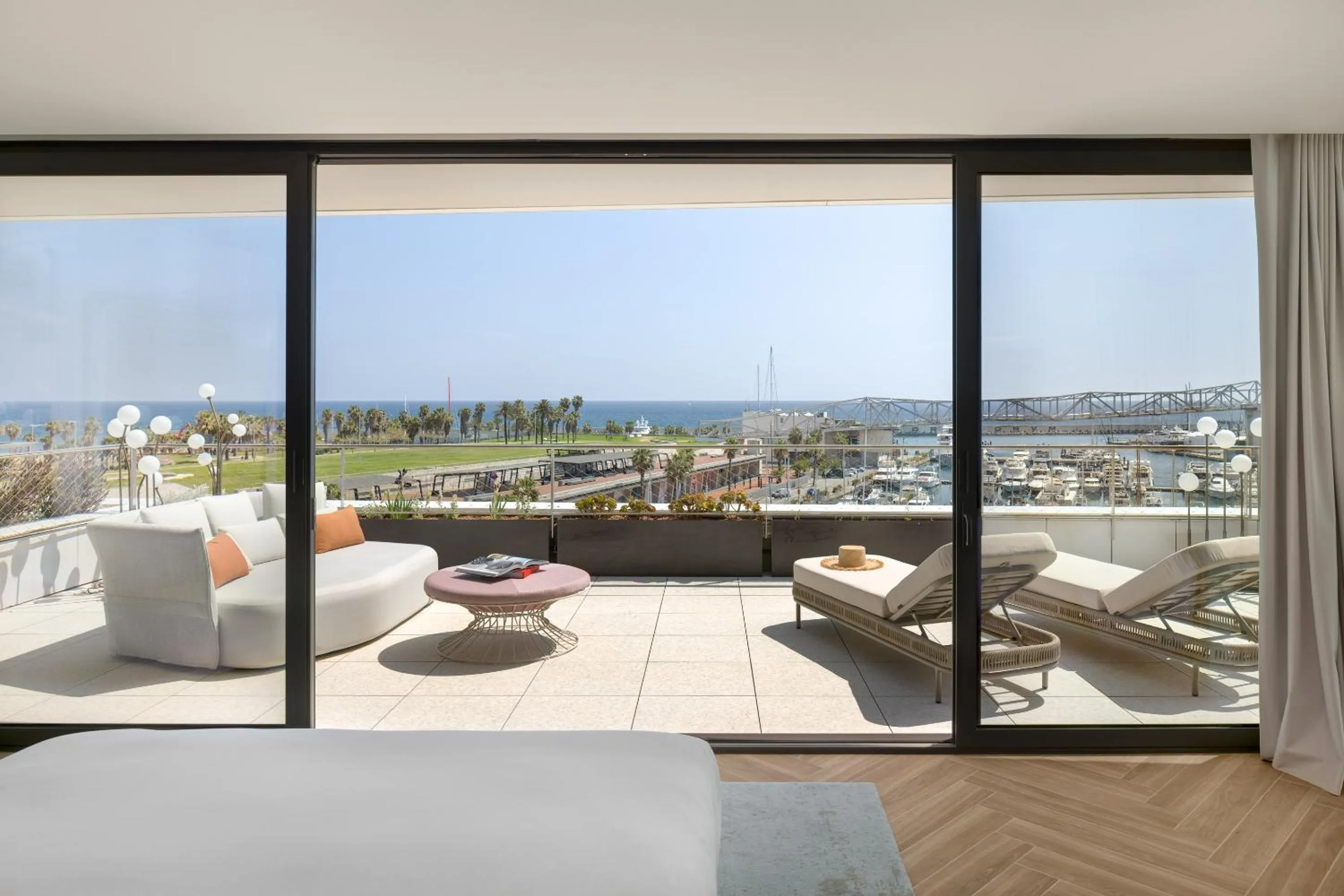 Luxuriate Suite with Marina View in SLS Barcelona