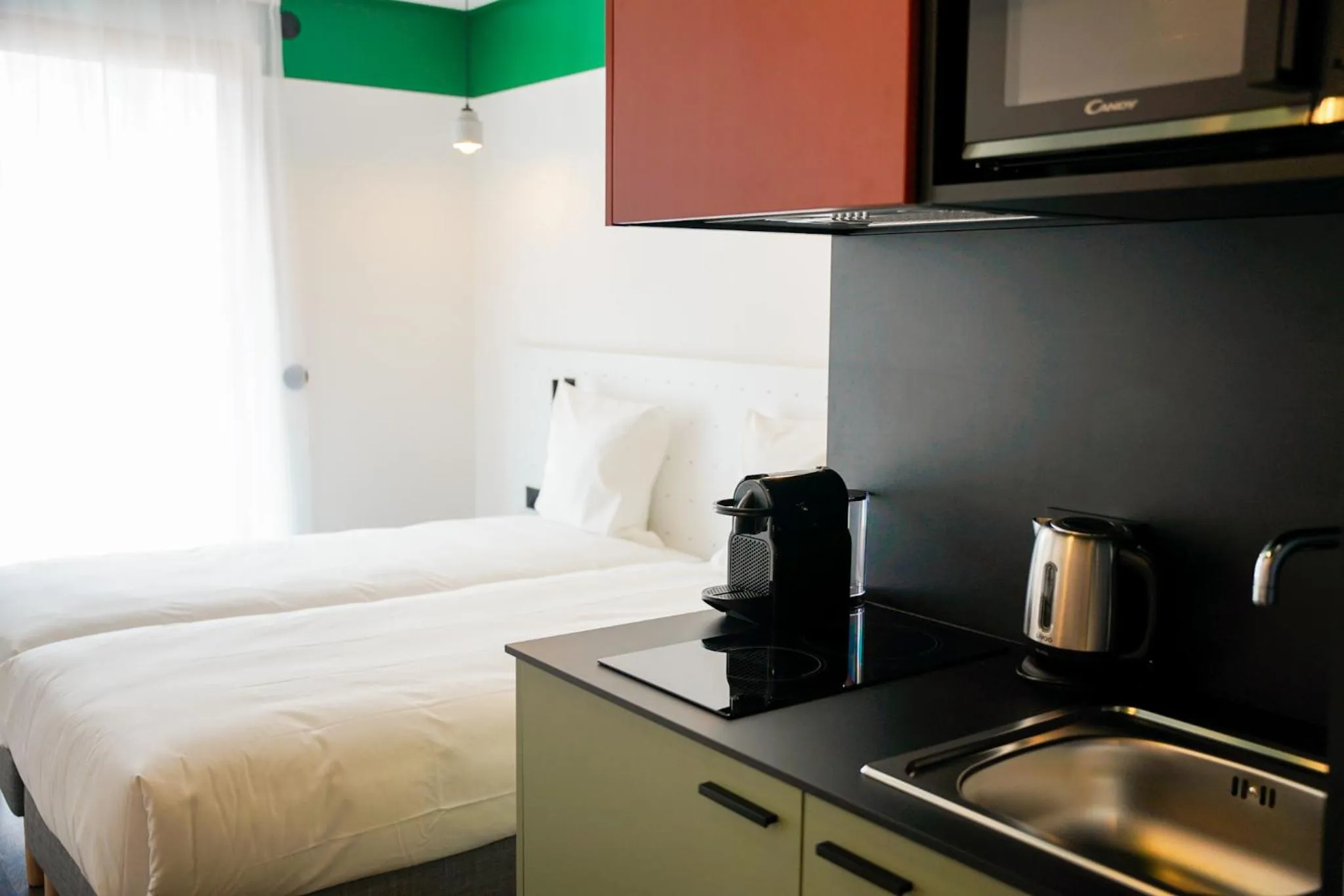 Comfort Studio (Single Beds) in All Suites Appart Hôtel et Hôtel - Paris 13 - Porte d'Italie