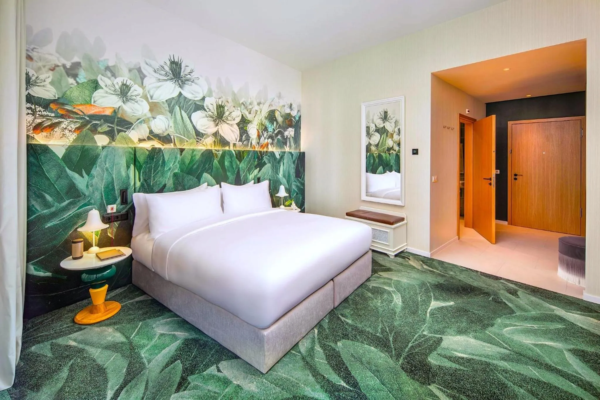 Essential King Room with Garden View and Furnished Balcony in Kimpton BEM Budapest by IHG