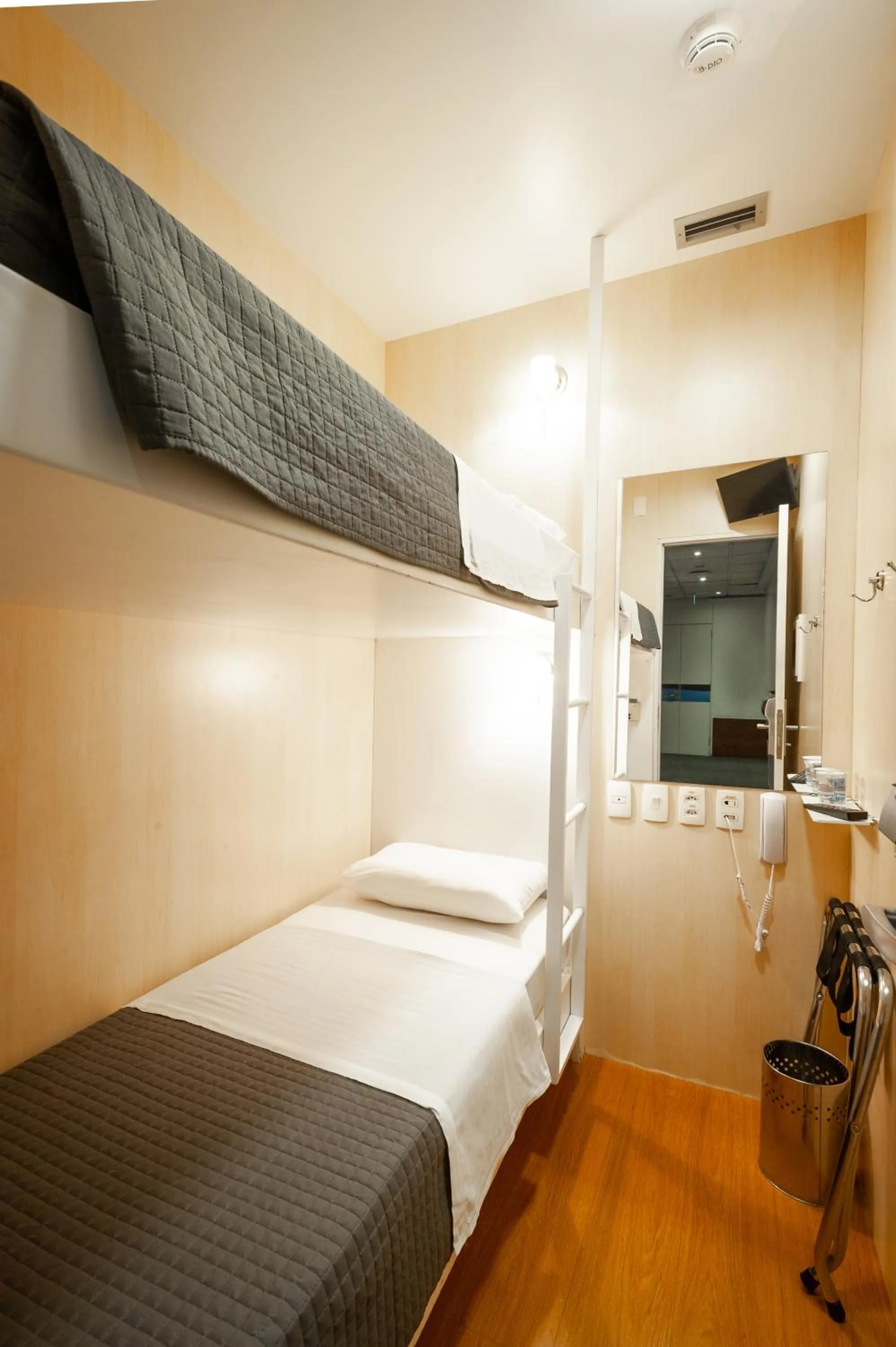 Suíte Com cama Beliche - single occupancy in FAST SLEEP Guarulhos by Slaviero Hotéis