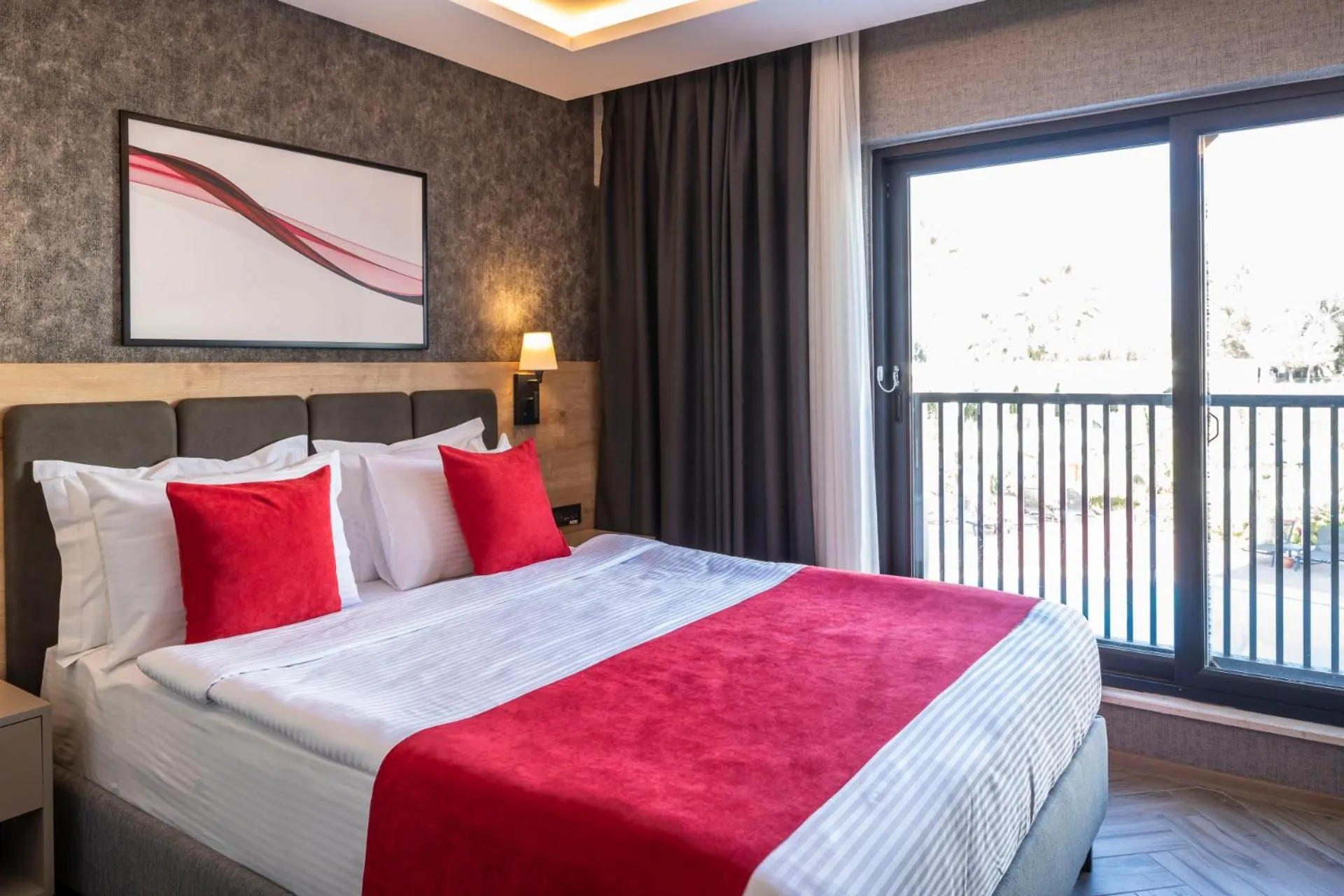 Standard Poolside Room with French Bed and Balcony in Ramada by Wyndham Dalaman