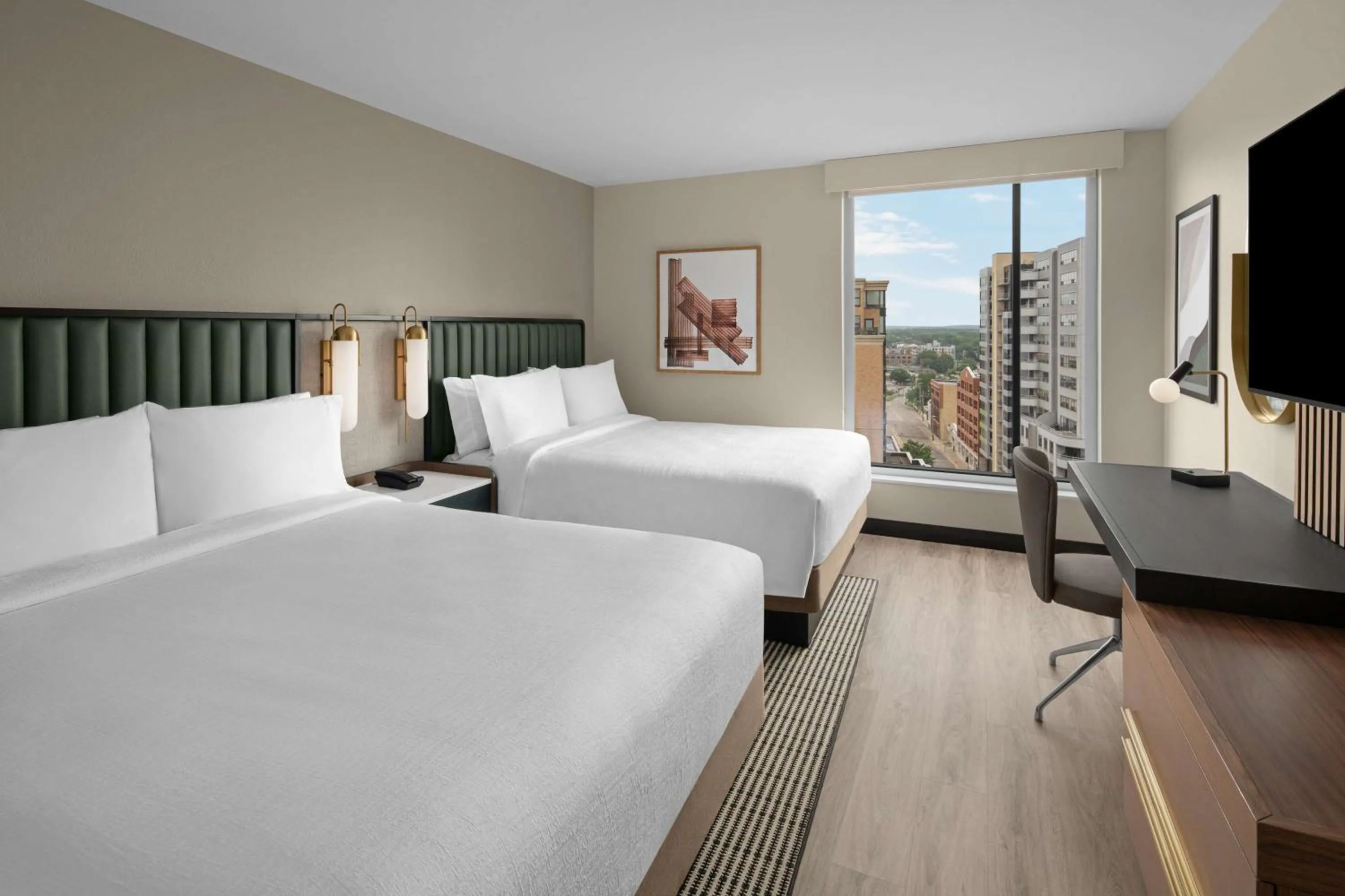 One-Bedroom Queen Suite with Sofa Bed in Embassy Suites By Hilton Madison Downtown