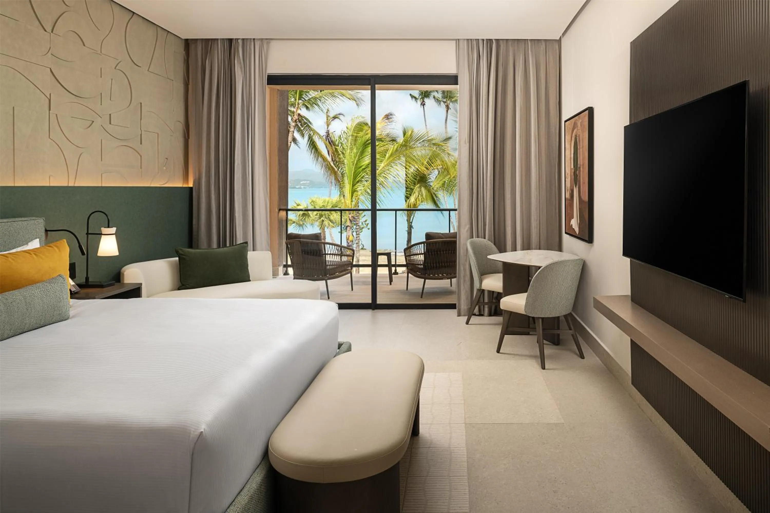 Ocean Front King Room - single occupancy in Zemi Miches Punta Cana All-Inclusive Resort, Curio by Hilton