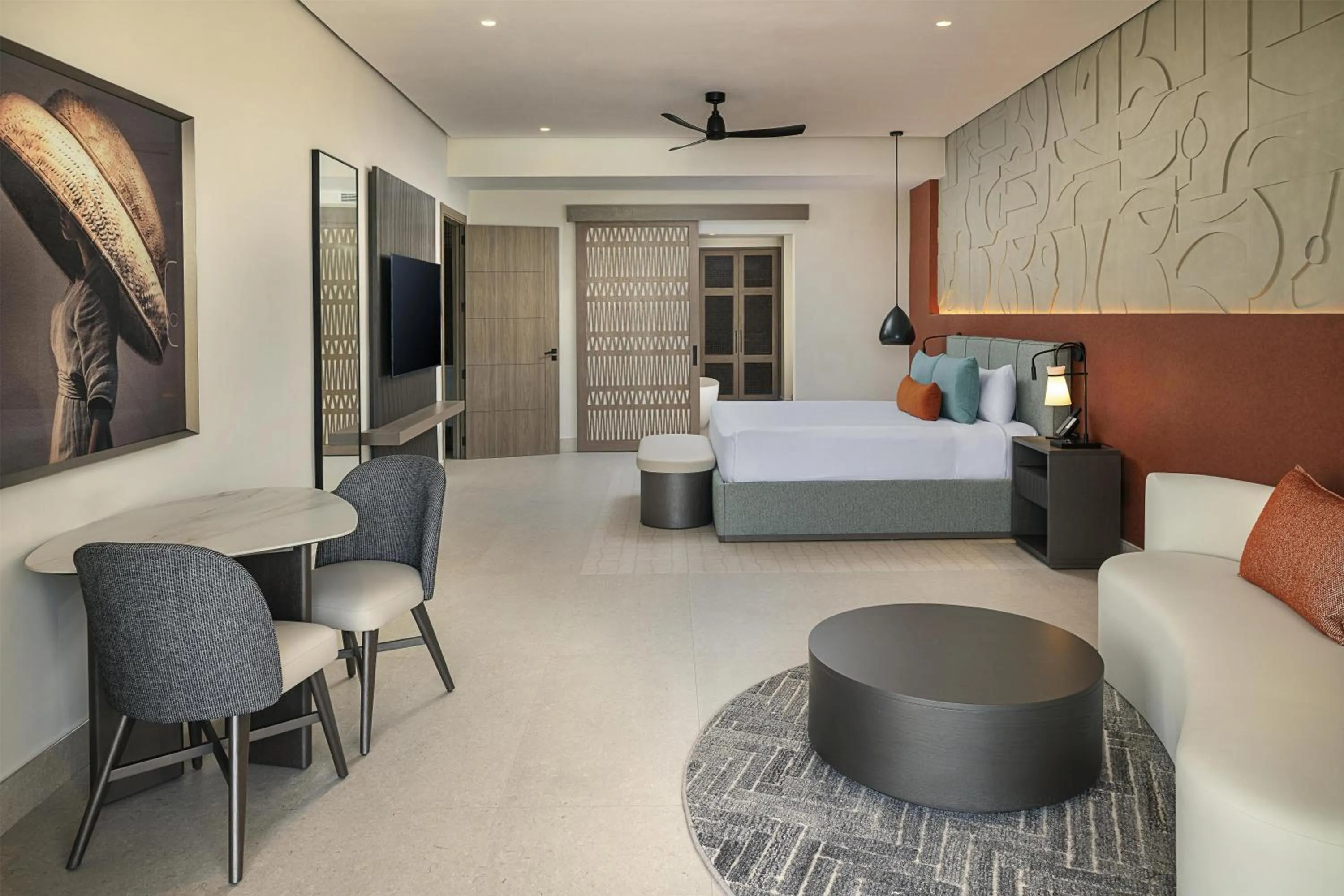 Club Azure One-Bedroom King Suite with Ocean View - single occupancy in Zemi Miches Punta Cana All-Inclusive Resort, Curio by Hilton