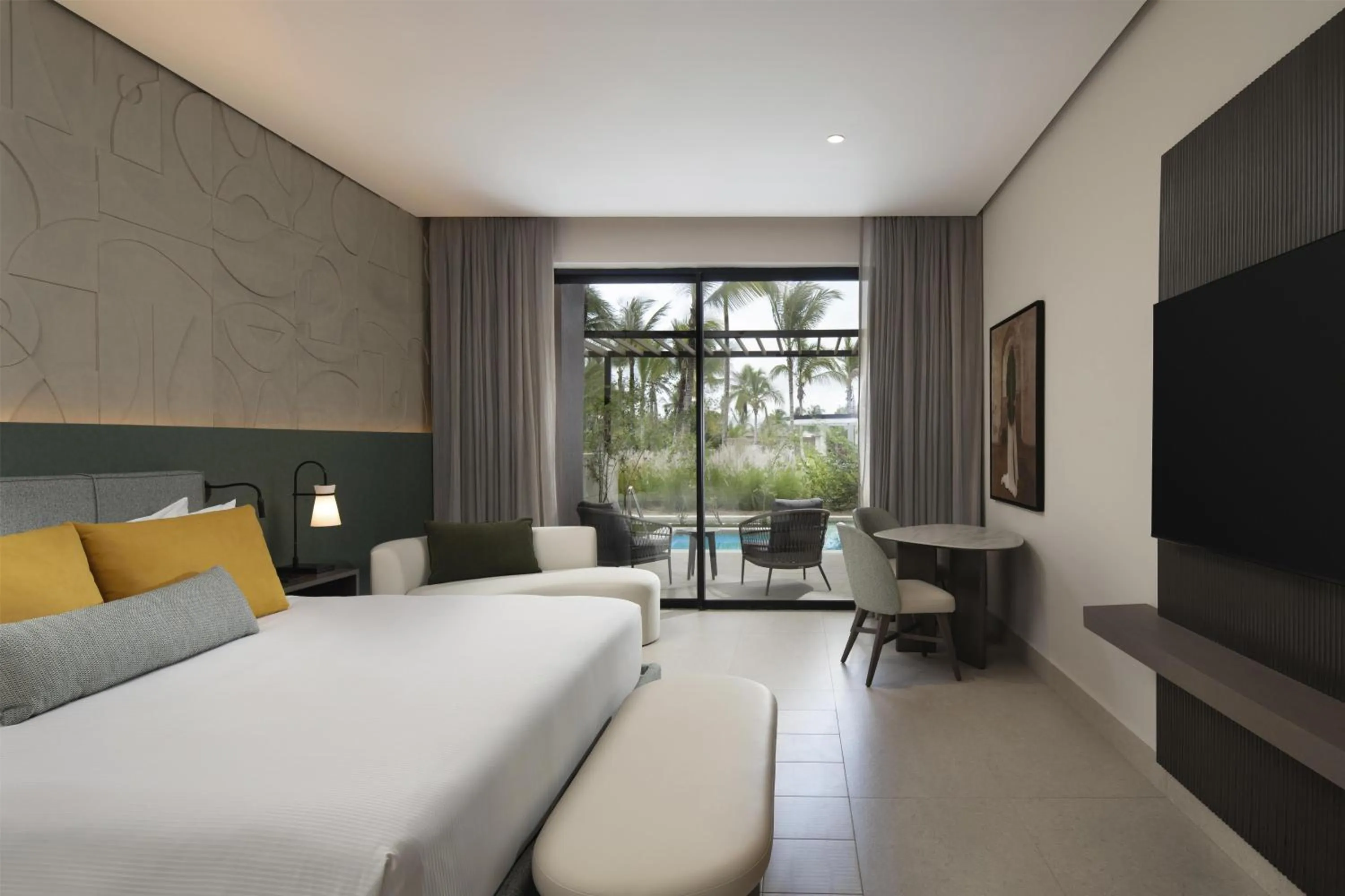 King Room with Club Azure Plunge Pool Tropical View - single occupancy in Zemi Miches Punta Cana All-Inclusive Resort, Curio by Hilton