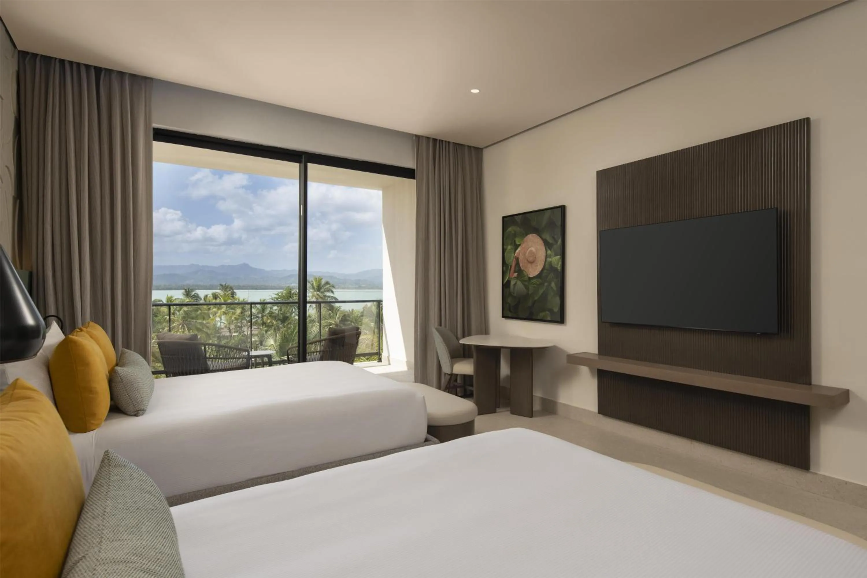 Queen Room with Two Queen Beds and Beach View - single occupancy in Zemi Miches Punta Cana All-Inclusive Resort, Curio by Hilton
