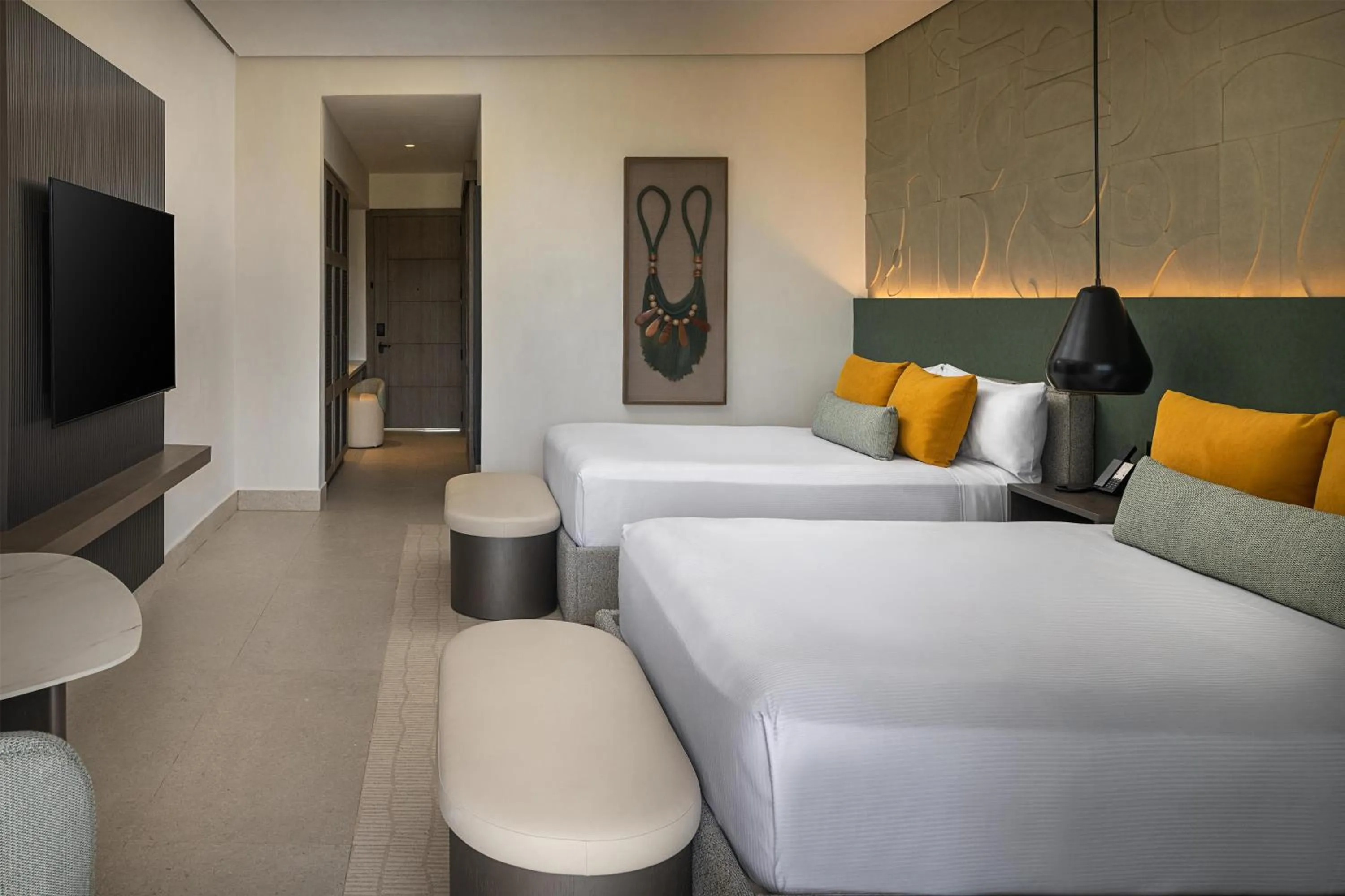 Double Queen Room with Club Azure Plunge Pool - single occupancy - Tropical View in Zemi Miches Punta Cana All-Inclusive Resort, Curio by Hilton