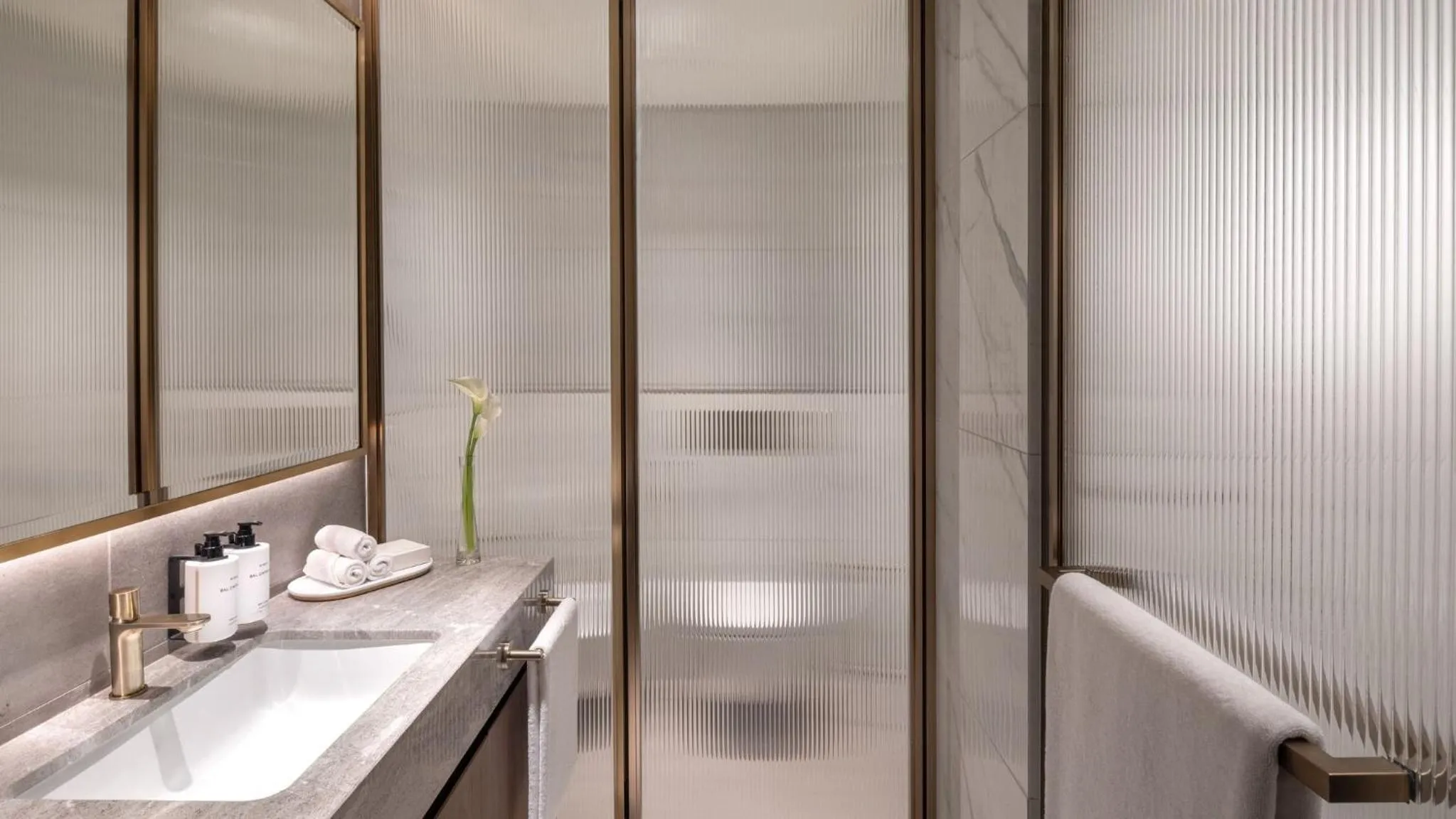 Two-Bedroom Suite with Balcony and Canal View - High Floor in InterContinental Residences Dubai Business Bay by IHG