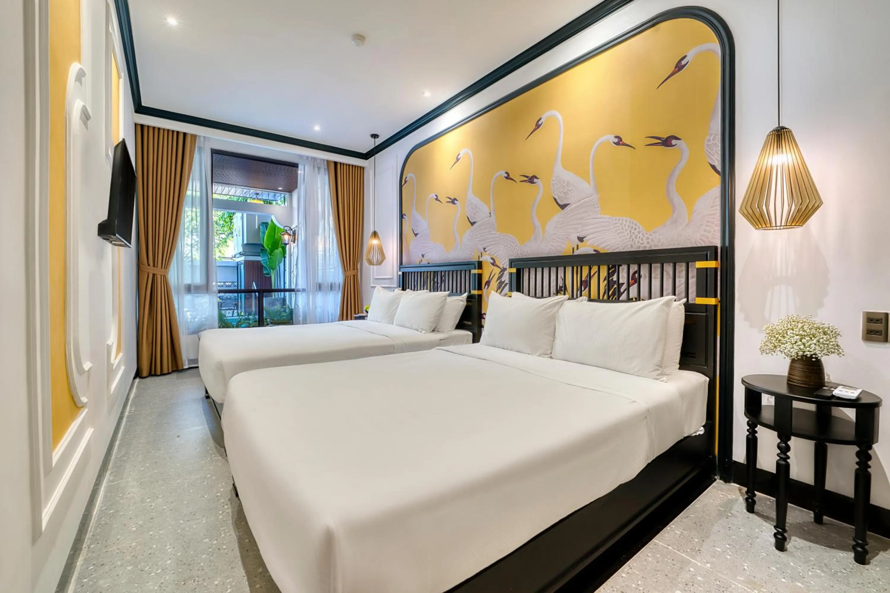 Deluxe Family Room in Rokas Hoi An Boutique Hotel