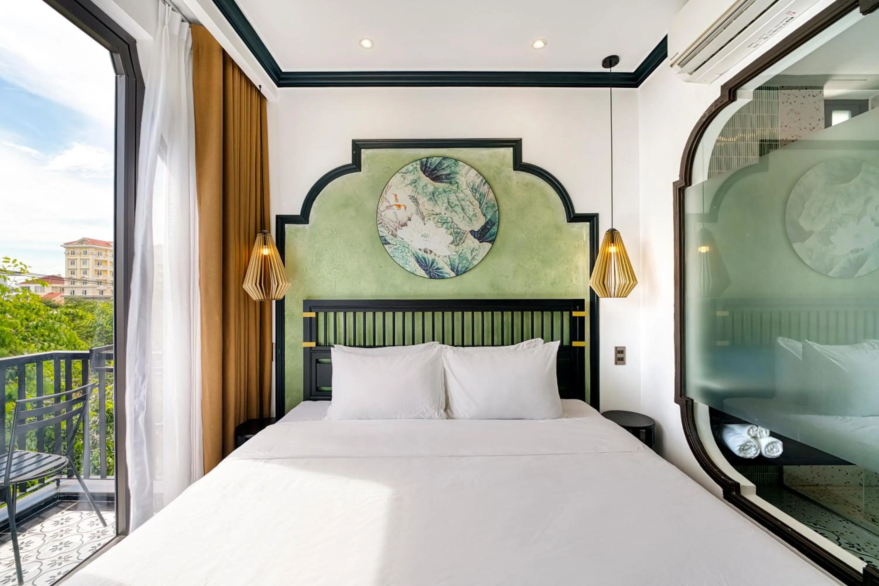 Deluxe Double Room with Balcony in Rokas Hoi An Boutique Hotel