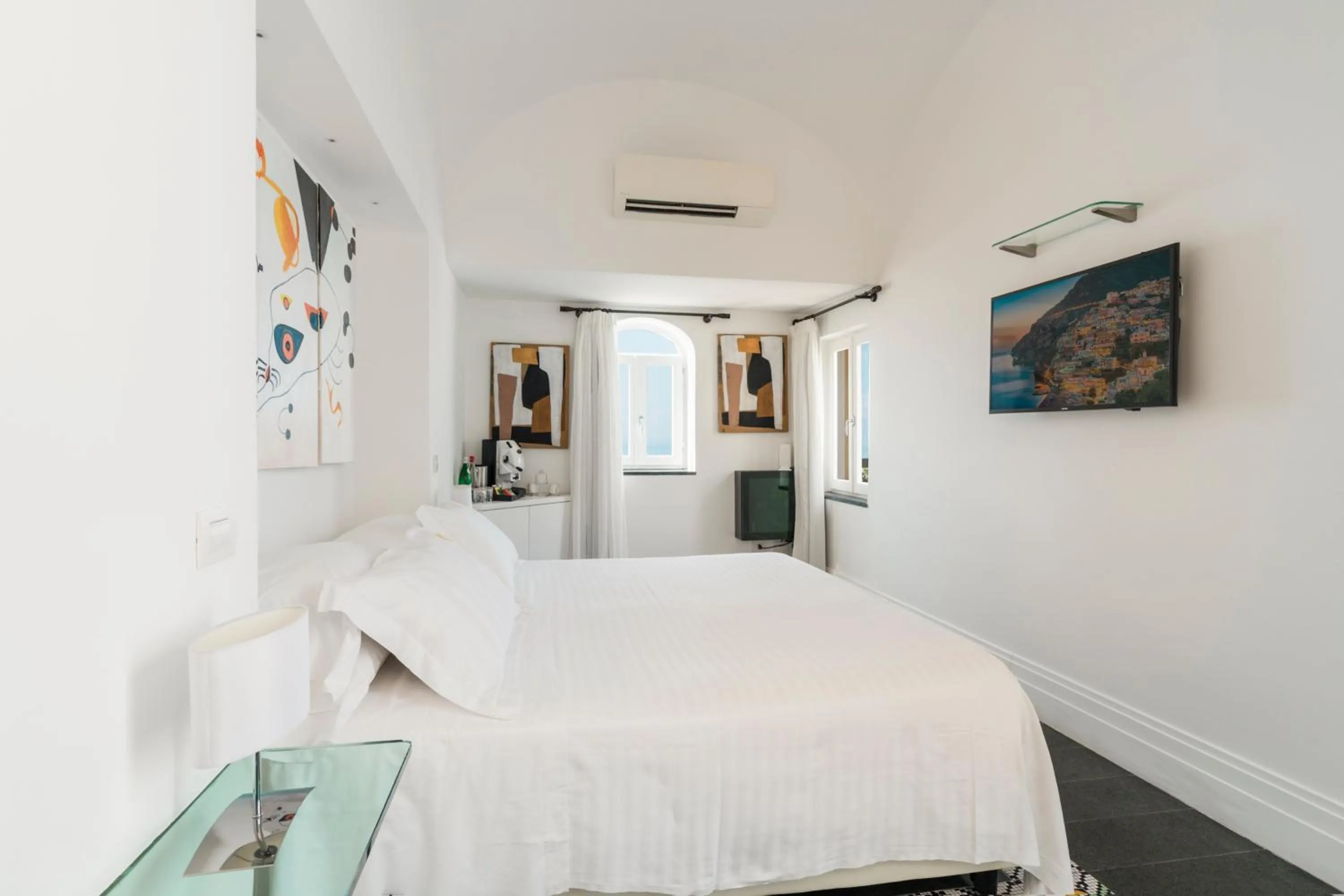 Double Room with Balcony and Sea View in Villa Magia