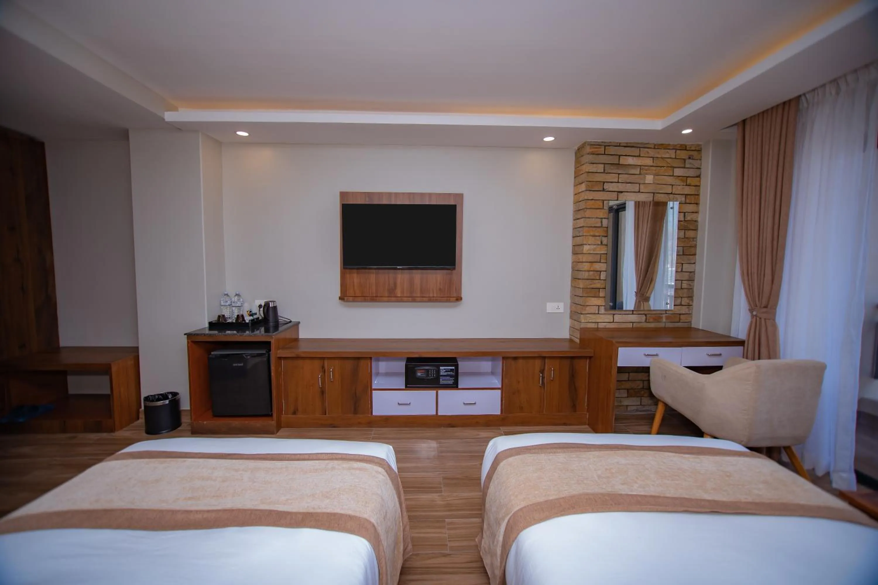 Deluxe Twin Room - single occupancy in Hotel Pokhara Village & SPA