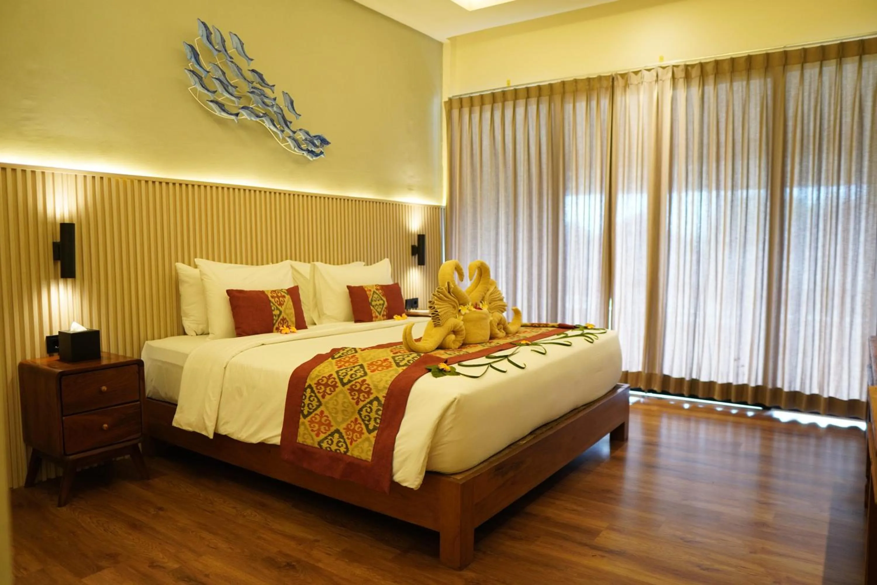 Deluxe Room with Garden View in Lovina Haven Boutique Resort