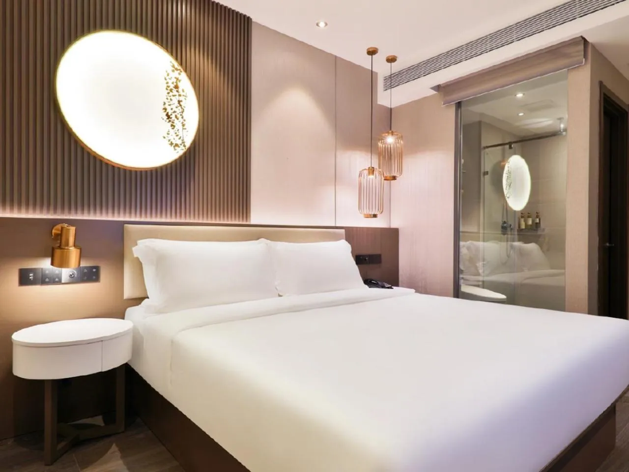 Superior Queen Room - interior view in Crystal Orange Hotel - Shanghai The Bund Jinling East Road