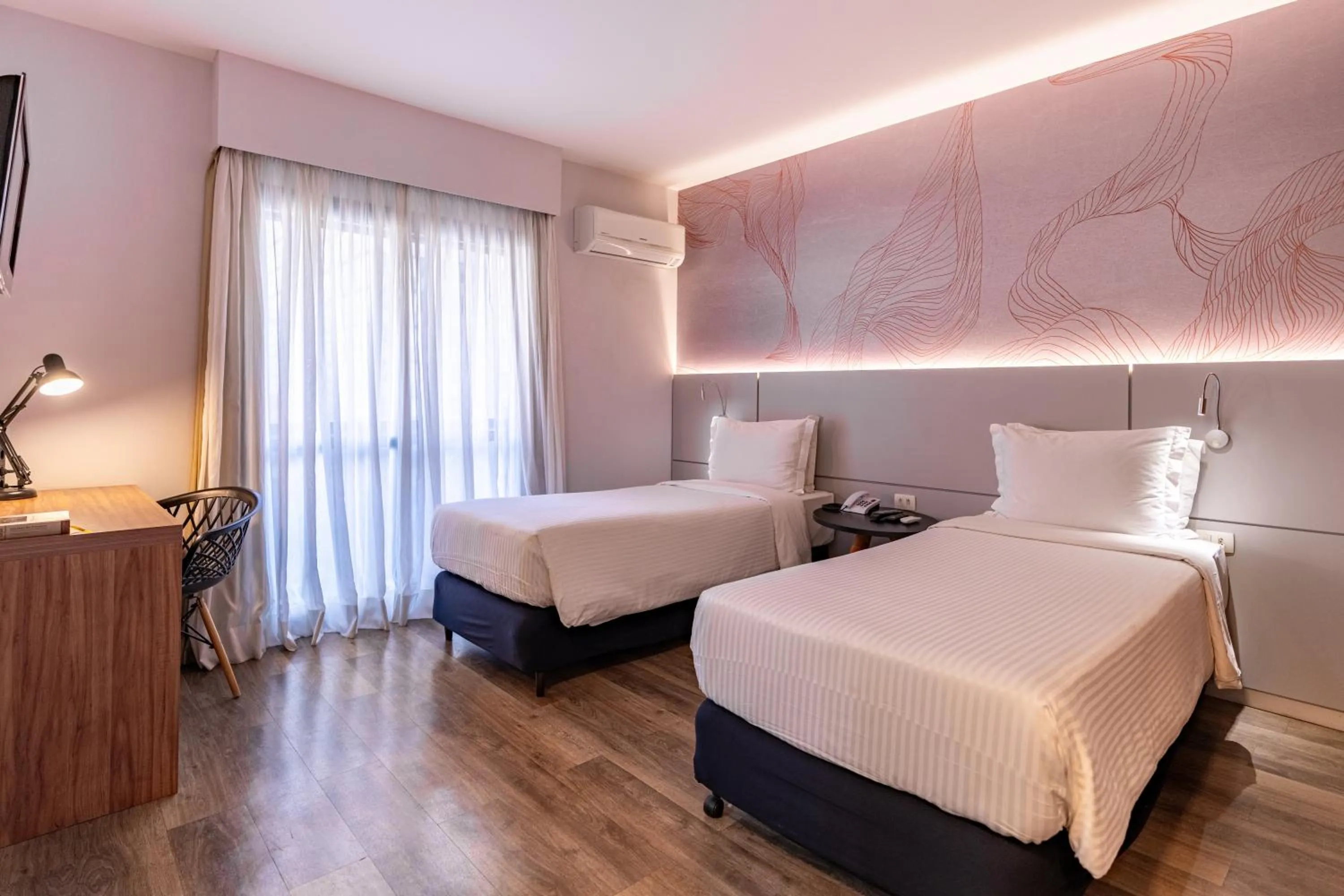 Standard Twin - single occupancy - 2 Camas Solteiro in Intercity Interative São Paulo Jardins