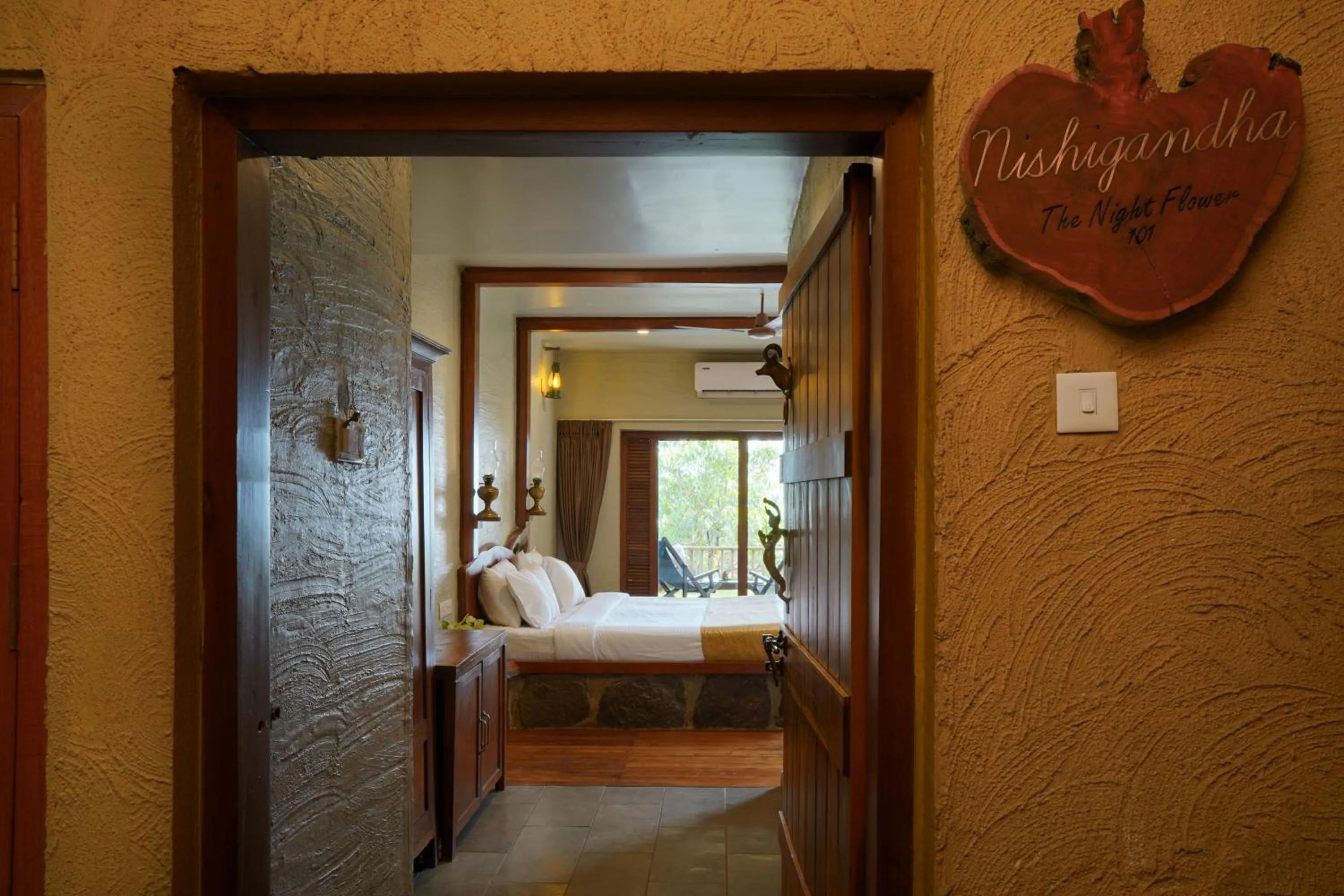  Honeymoon Suite with Bathtub in Nisarg Resort