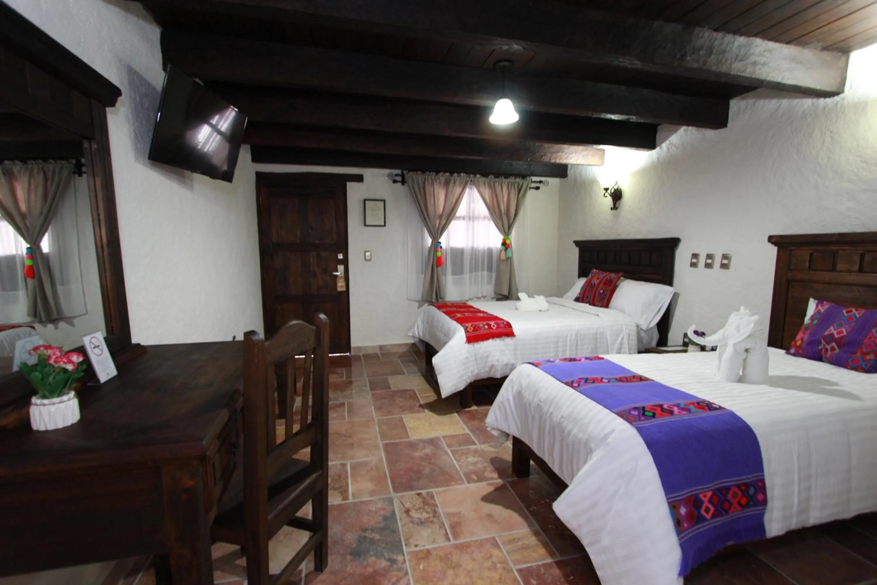 Deluxe Double Room with Two Double Beds in HOTEL PLAZA SAN CRISTOBAL INN