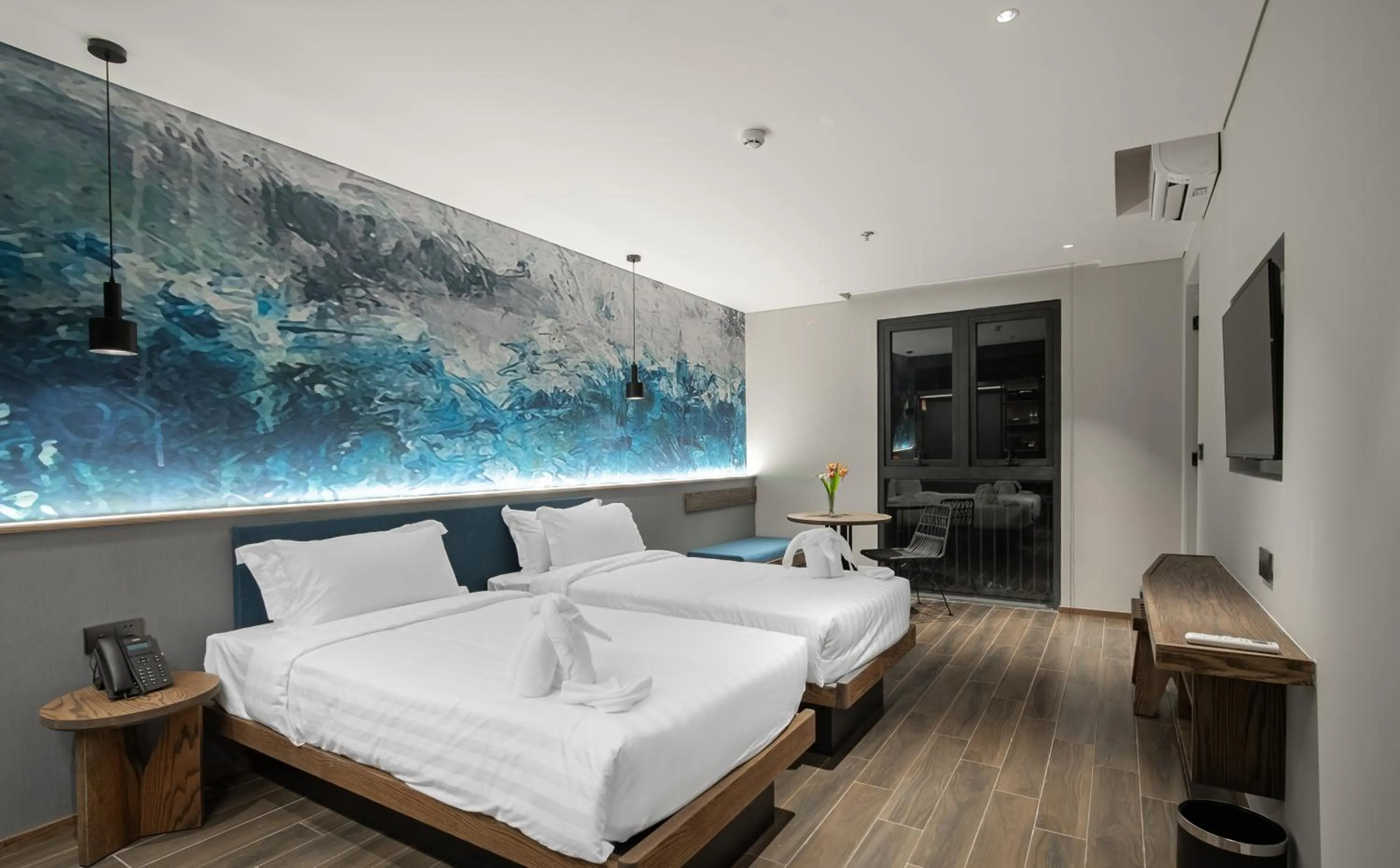 Superior Twin Room in TK Phu Quoc Hotel - Grand World Phu Quoc