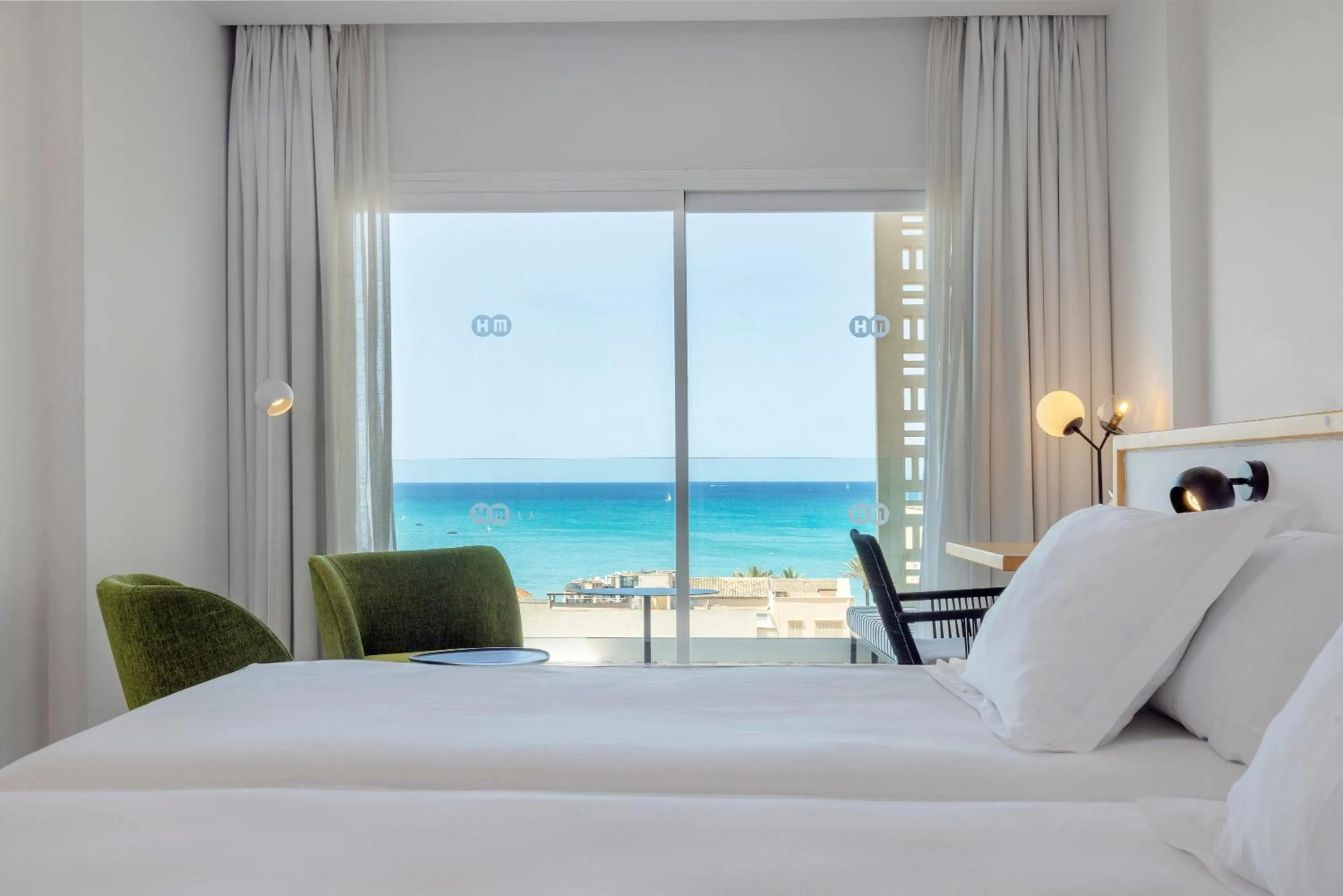 Double or Twin with Balcony and Partial Sea View - single occupancy in HM Ayron Park - Adults Only