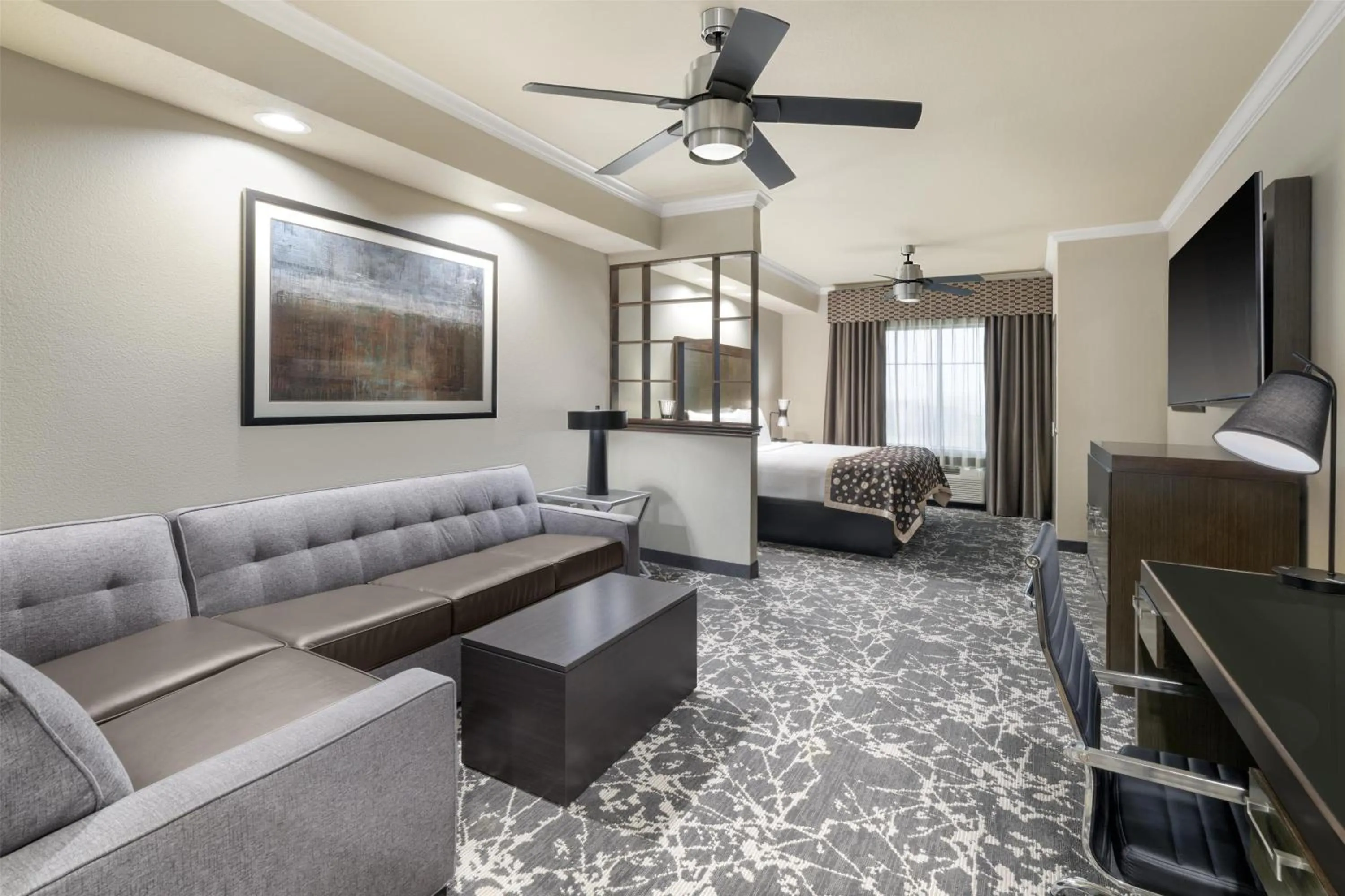 King Room with Walk-In Shower and Sofa Bed - Disability Access/Non-Smoking in Best Western Premier Crown Chase Inn & Suites