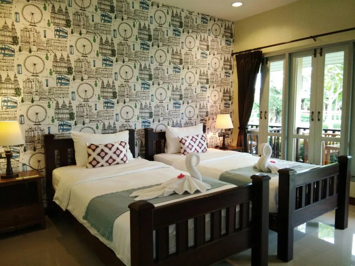 Superior Twin Bed Room in Scent of Sukhothai Resort