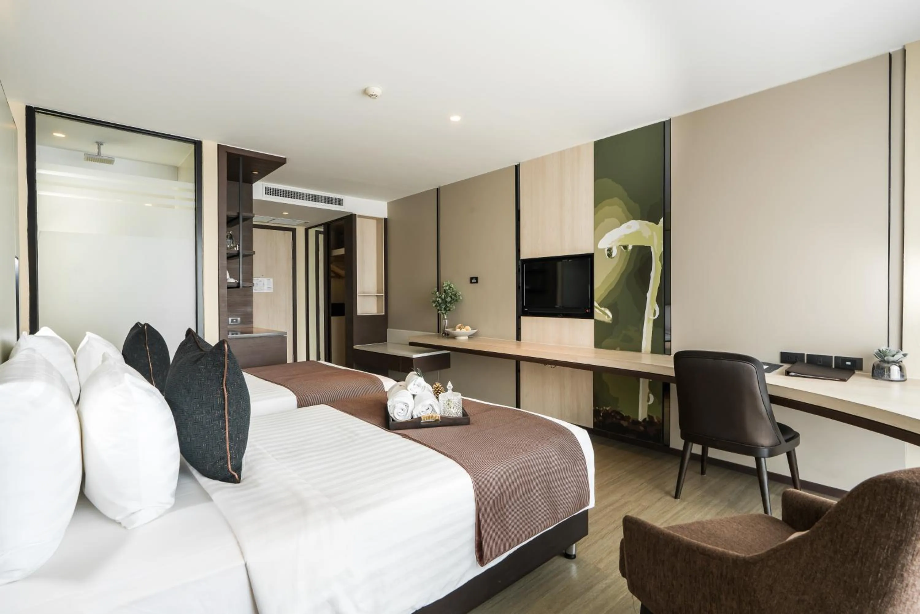 Twin Room in Siamese Hotel Pattaya, BW Signature Collection