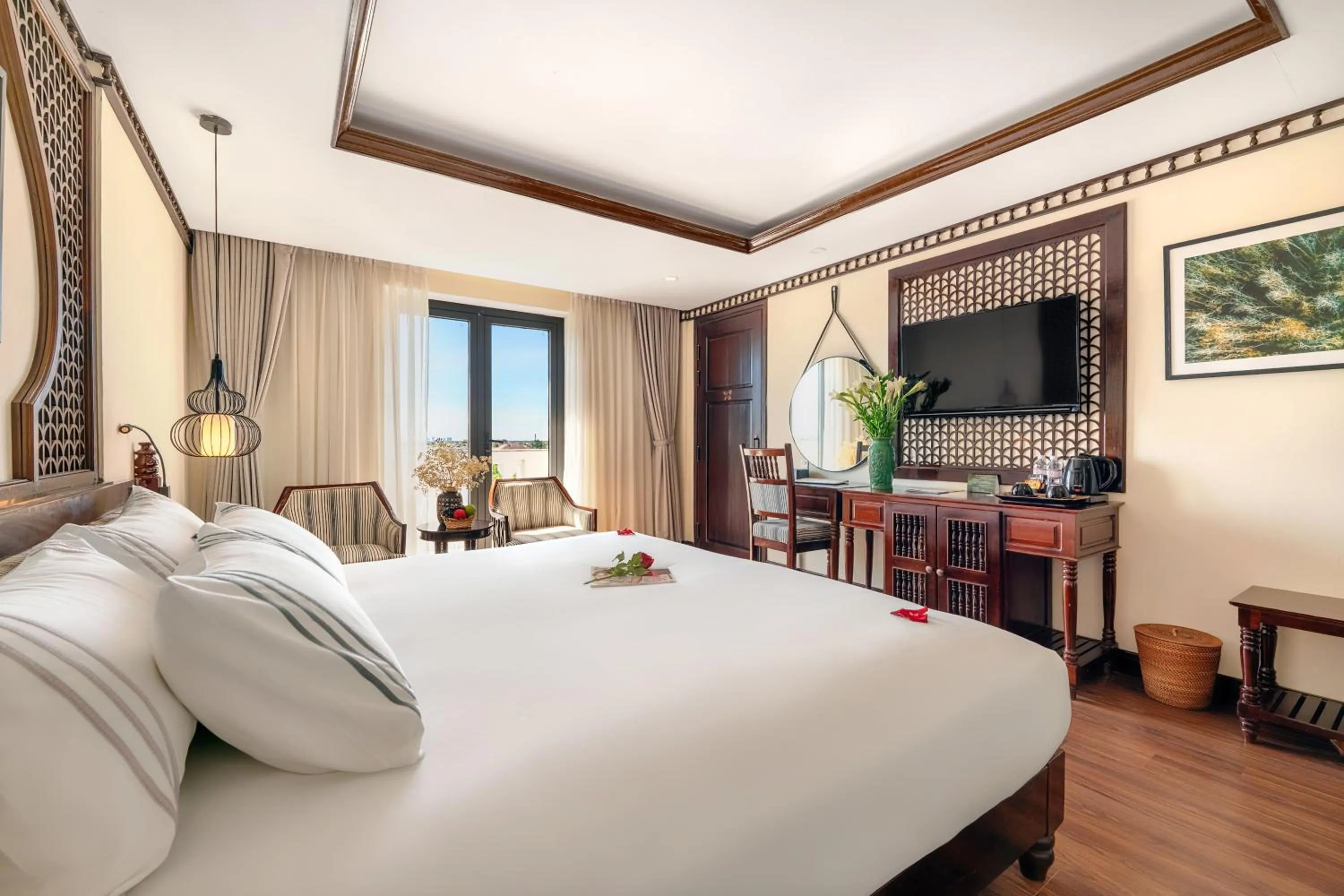 Two-Bedroom Family Room in Qualia De Hôtel Hoi An - Rooftop Bar City View