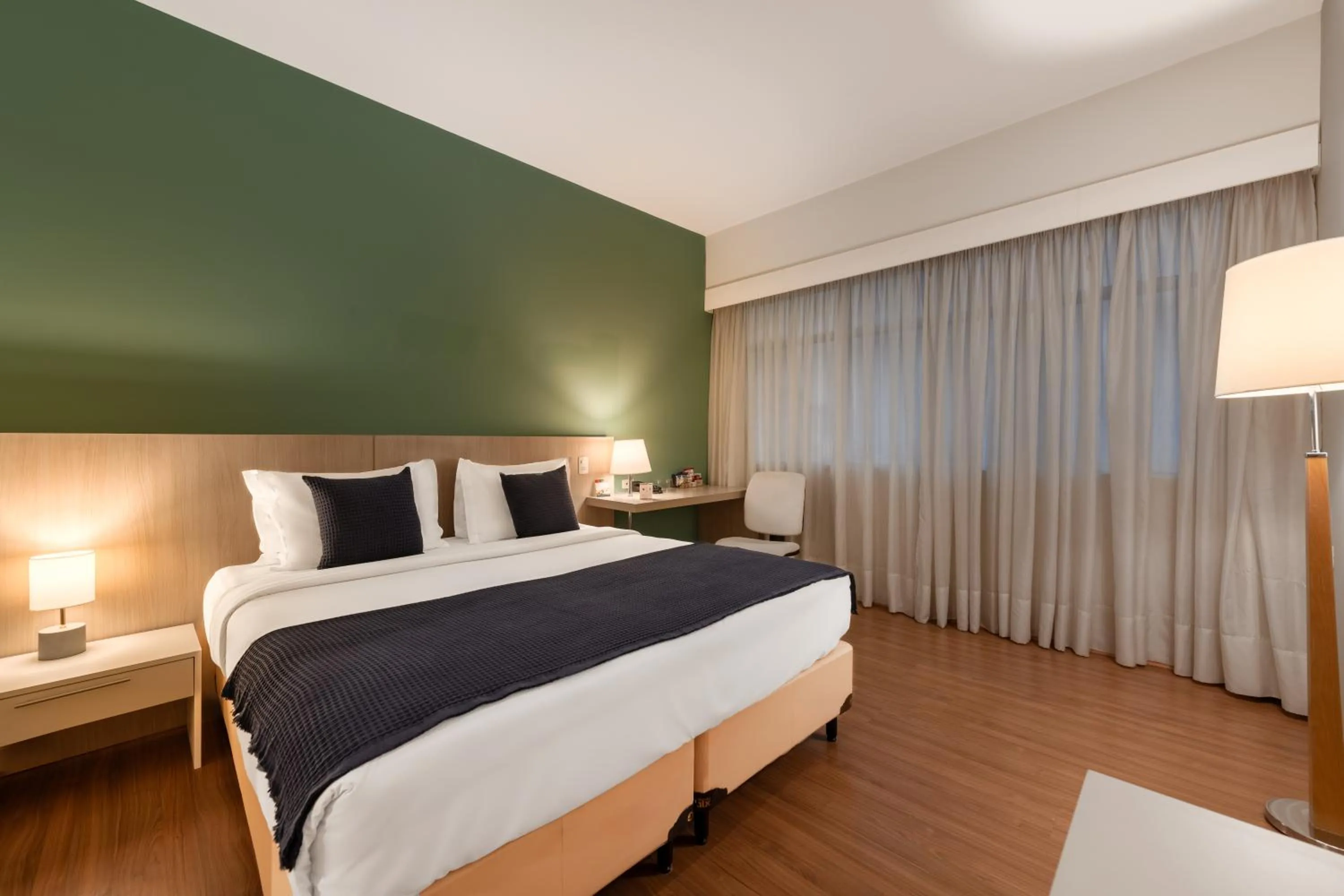 Superior Semi-adapted Room for People with Reduced Mobility - single occupancy in Pestana Curitiba