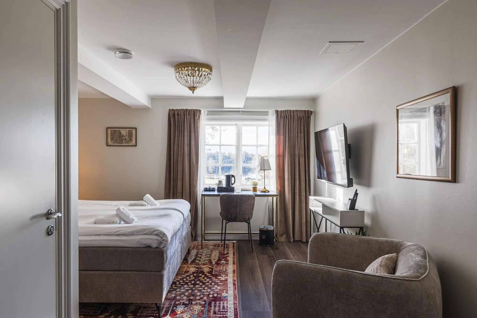 King Room in Söderfors Herrgård