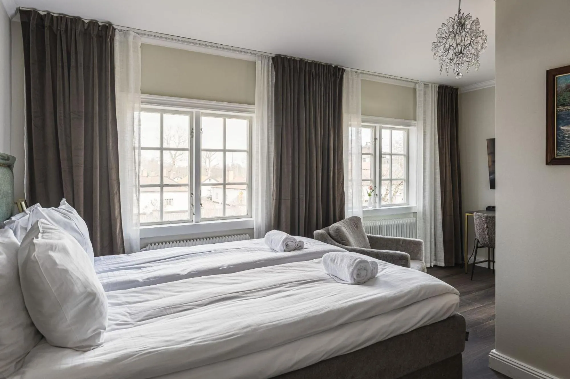 Queen Room in Söderfors Herrgård