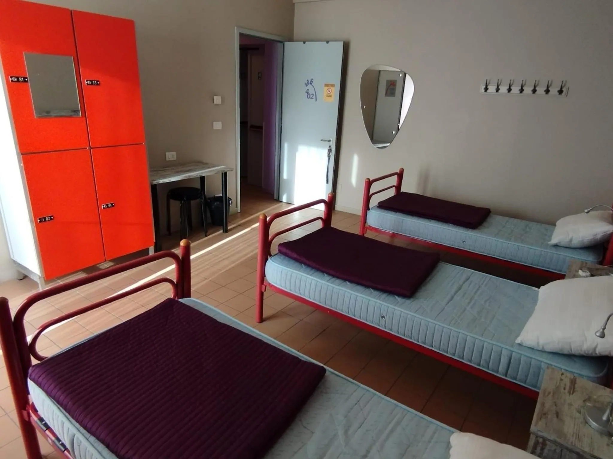 Triple Room with Private External Bathroom in Ostello Torino