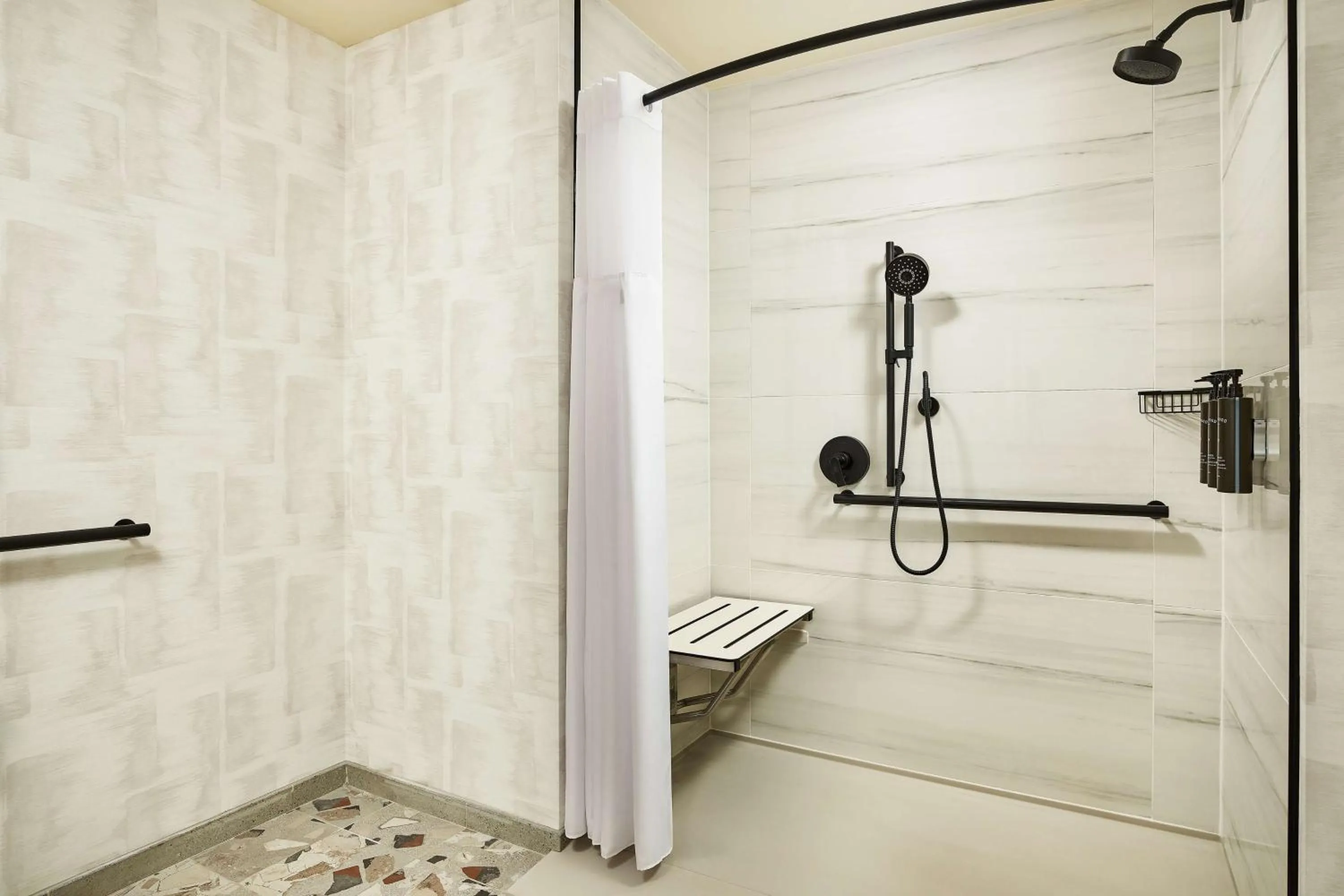 King Room with Roll-In Shower - Disability Access in Lively Hotel On Oak Oklahoma City, Tapestry By Hilton