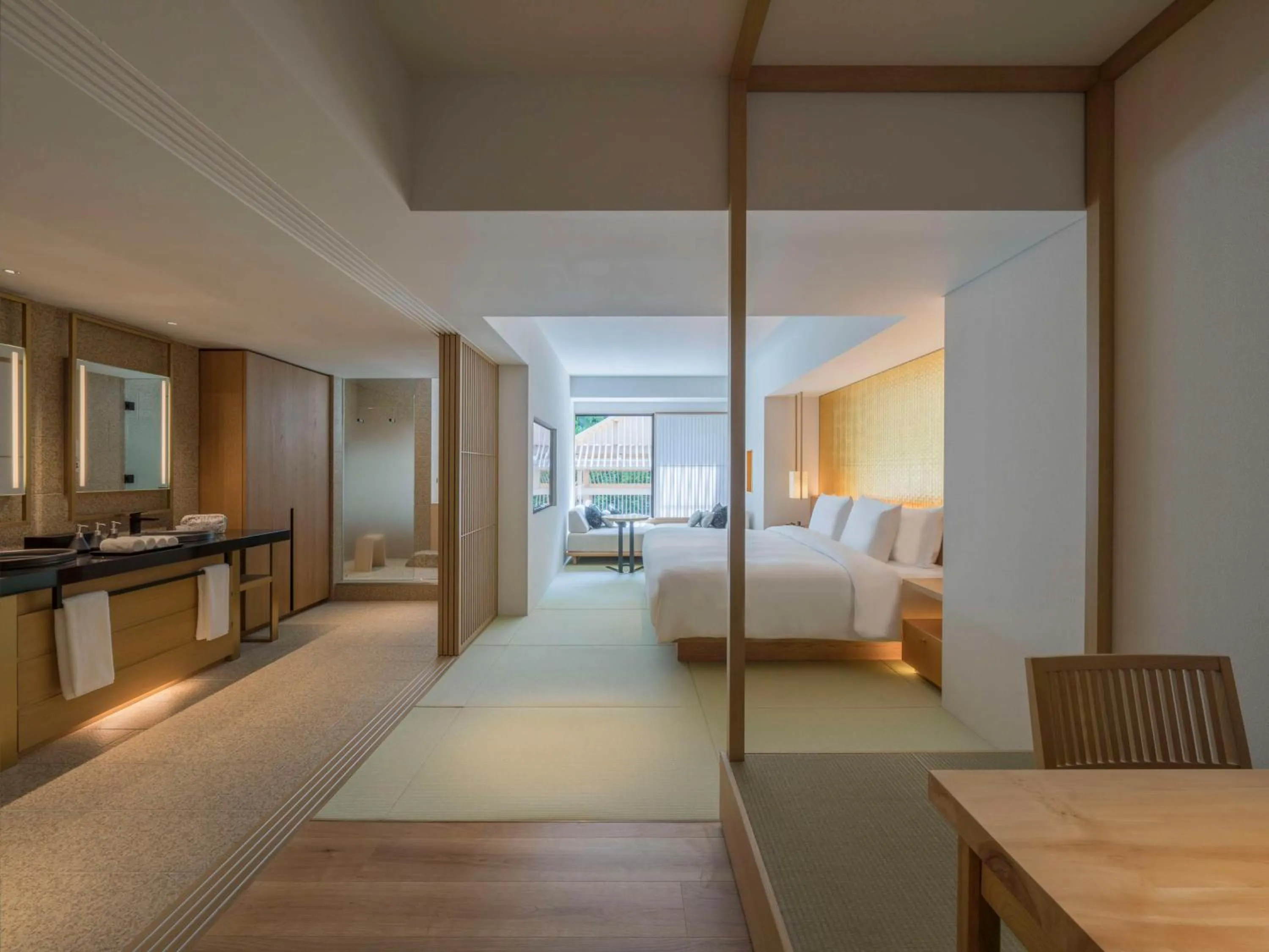 Grand ONSEN retreat King Room in Banyan Tree Higashiyama Kyoto