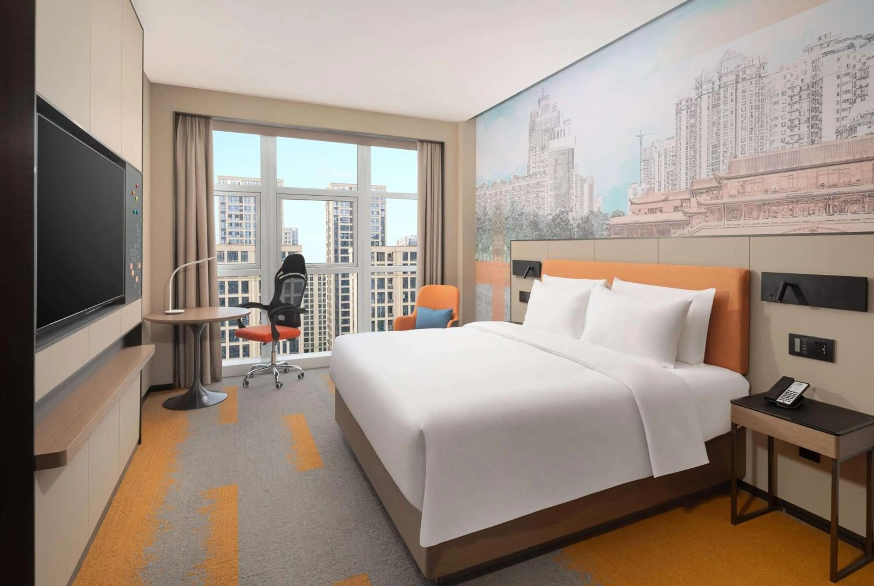 King Room with Garden View - Non-Smoking in Days Hotel by Wyndham Chengdu Wenjiang