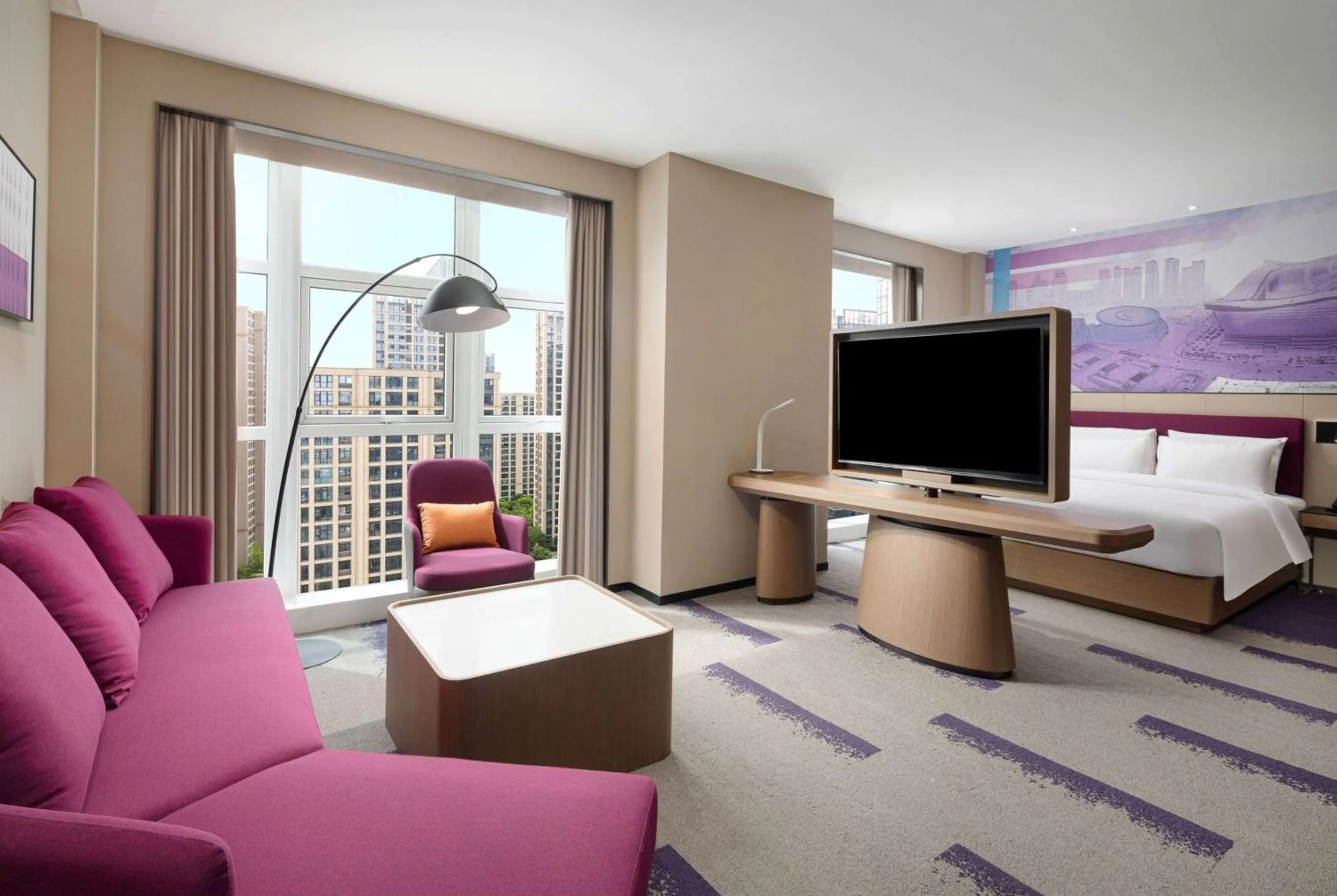 Executive King Suite - Non-Smoking in Days Hotel by Wyndham Chengdu Wenjiang