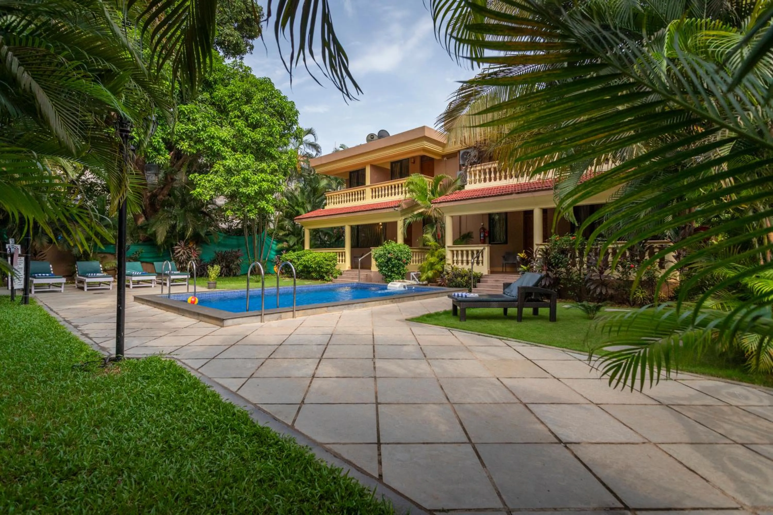 2 Bedroom Family Villa Private Pool in De Mandarin Beach Resort Suites & Villas, Candolim