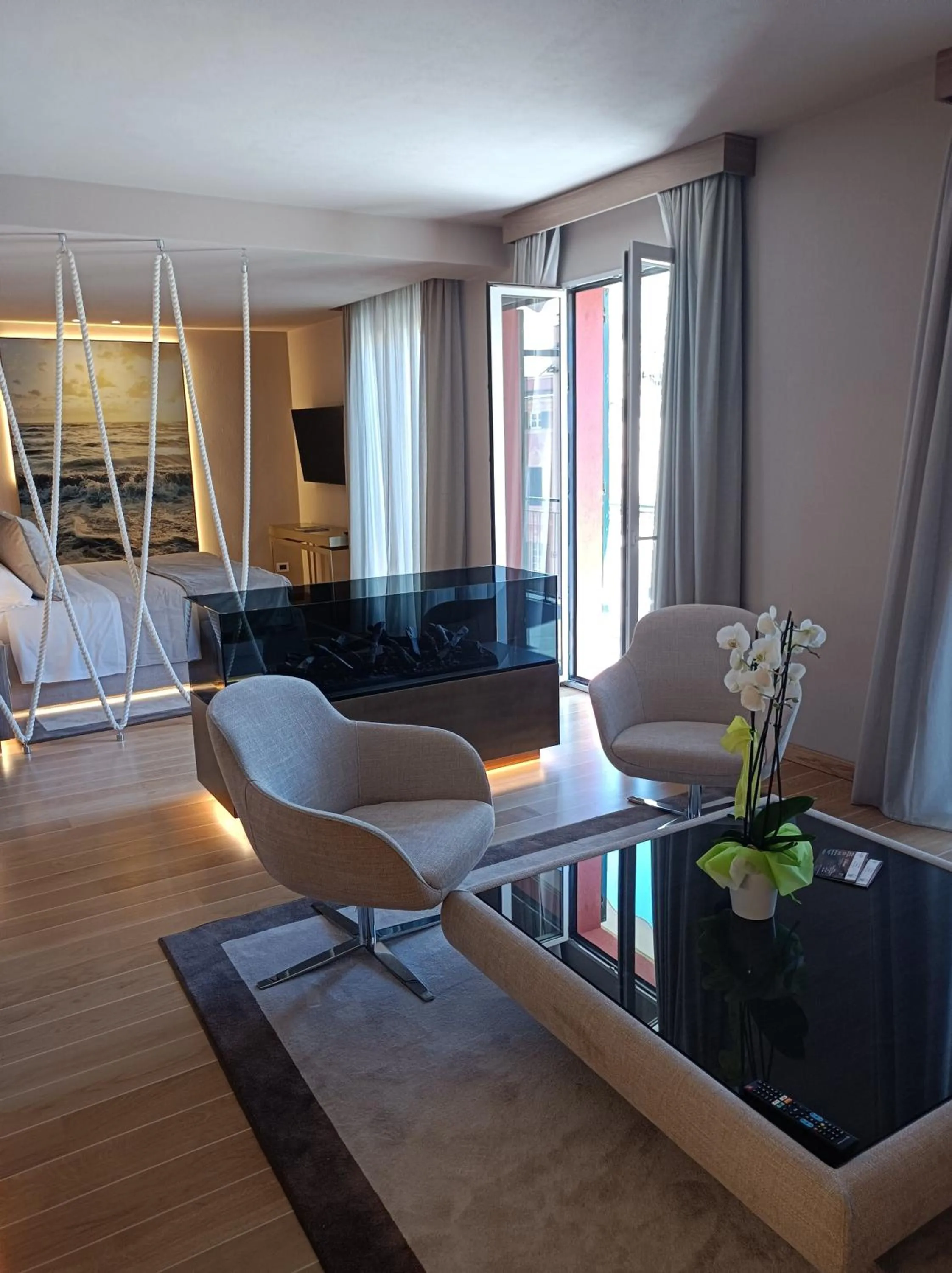 One-Bedroom Suite with Terrace and City View in Miramare Suites