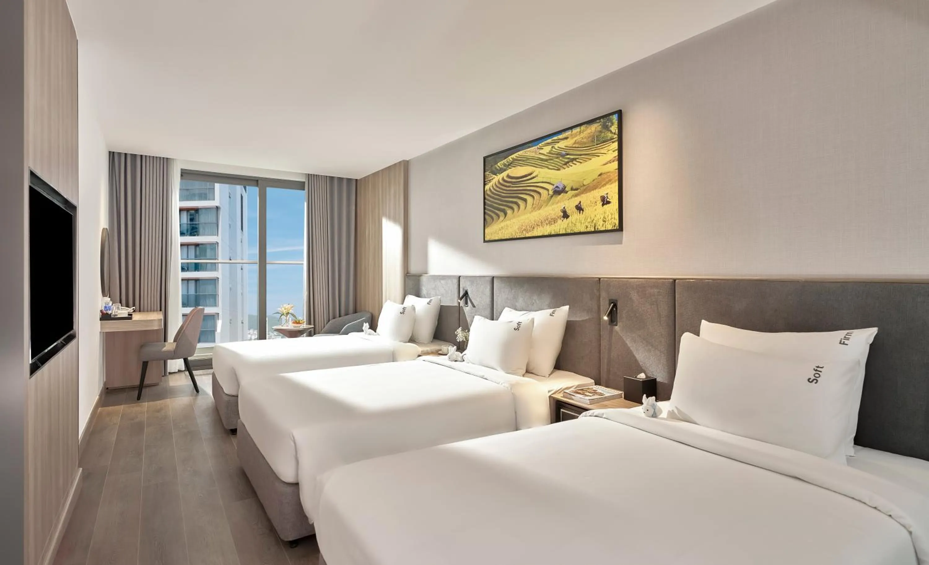 Triple Room with View in Adamas Boutique Hotel Nha Trang