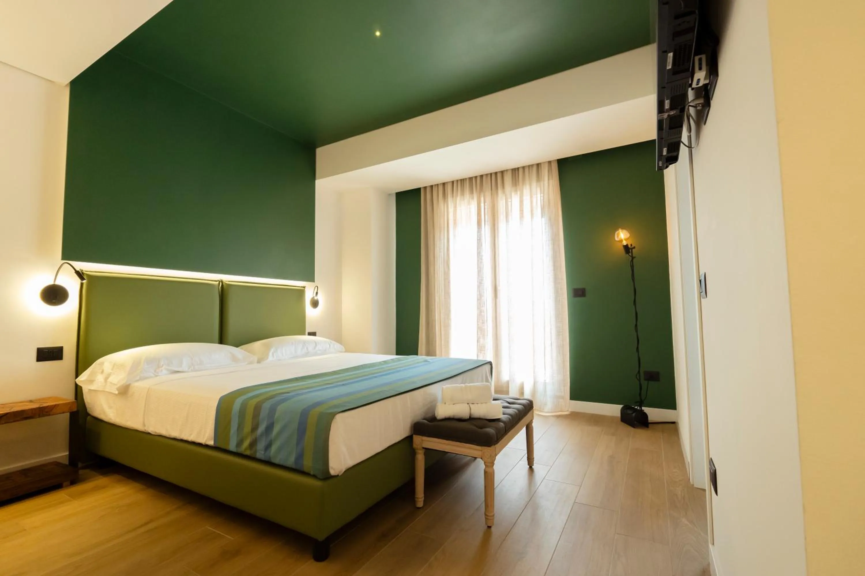 Double Room with Terrace in Hotel Ristorante Le Rose