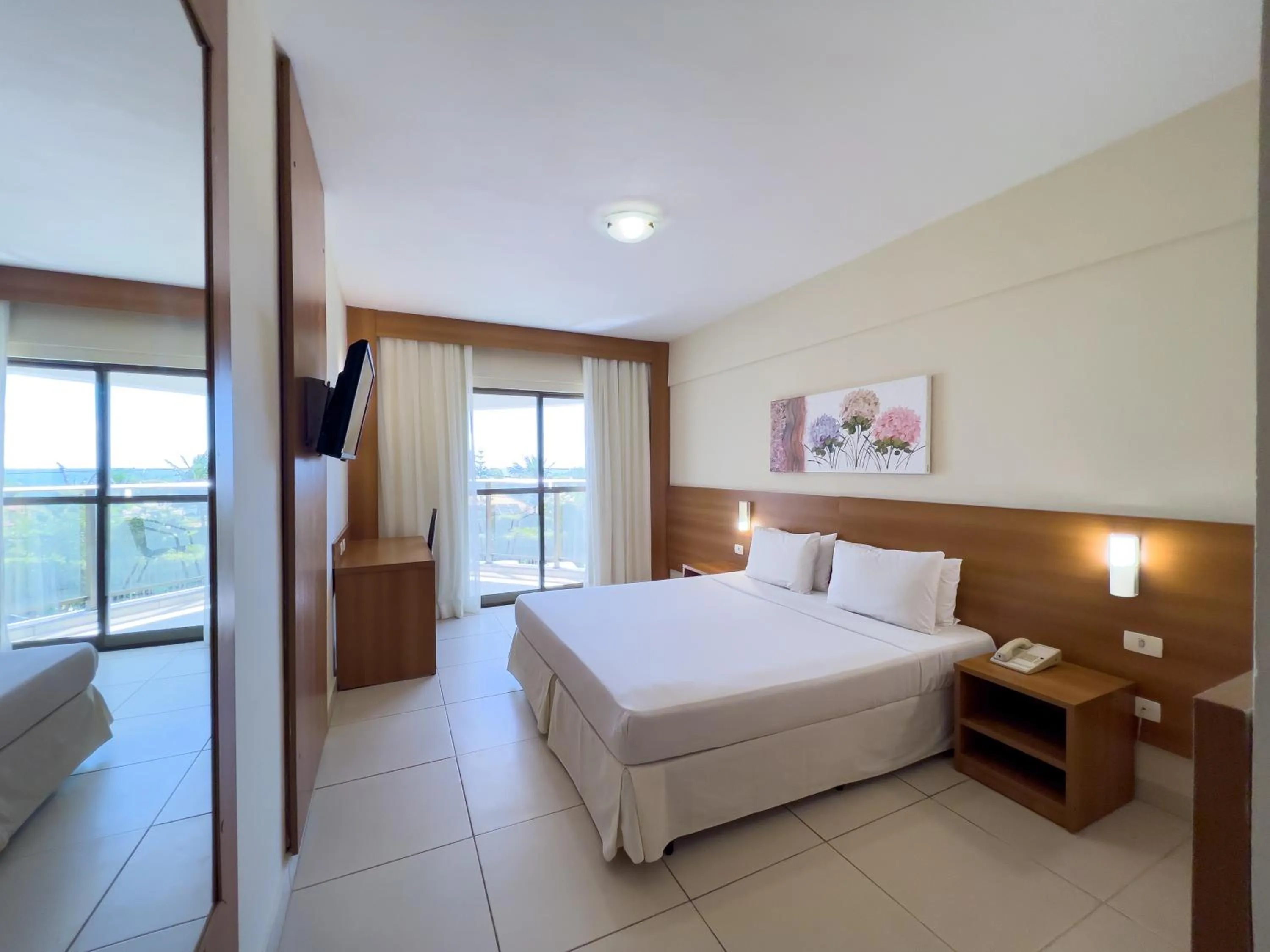 Double Room with Balcony and Sea View in Praiamar Natal Hotel & Convention
