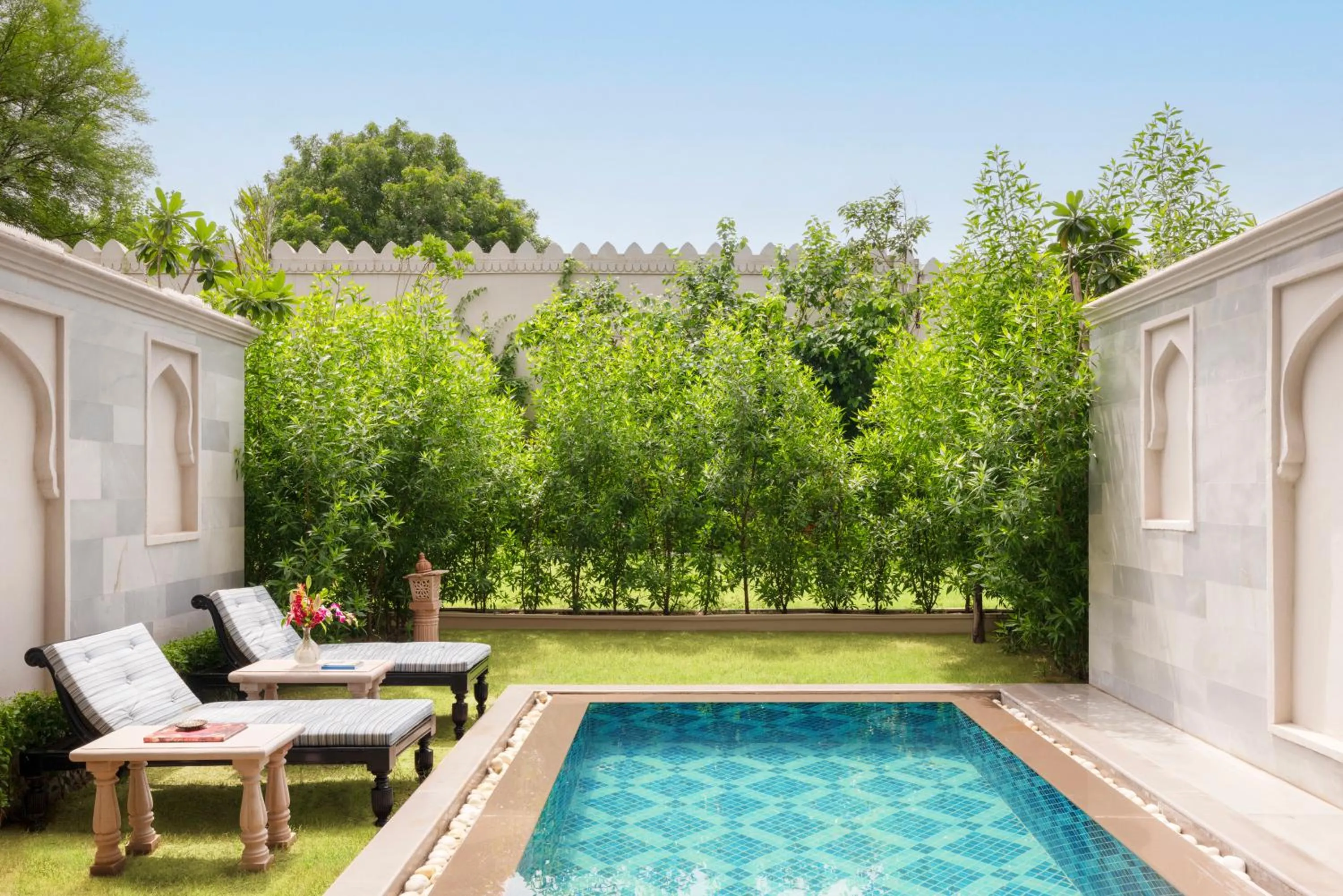 One-Bedroom Princess King Suite with Plunge Pool in Raffles Jaipur