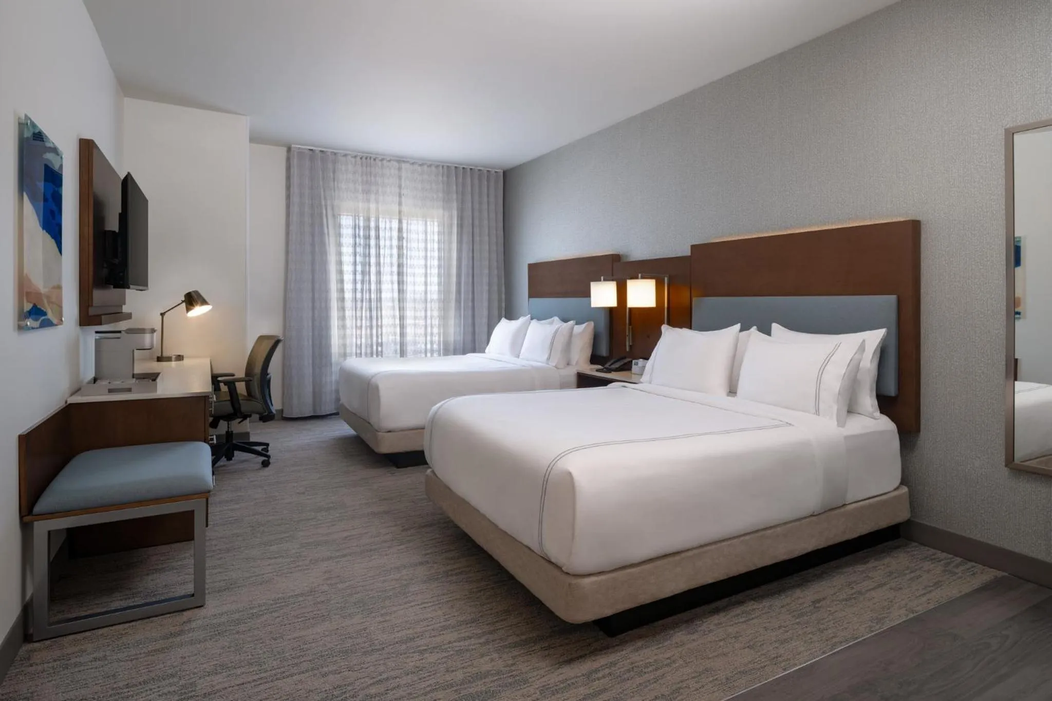 Queen Room with Two Queen Beds - Hearing Accessible/Non-Smoking in EVEN Hotel Bozeman Yellowstone Intl Arpt by IHG