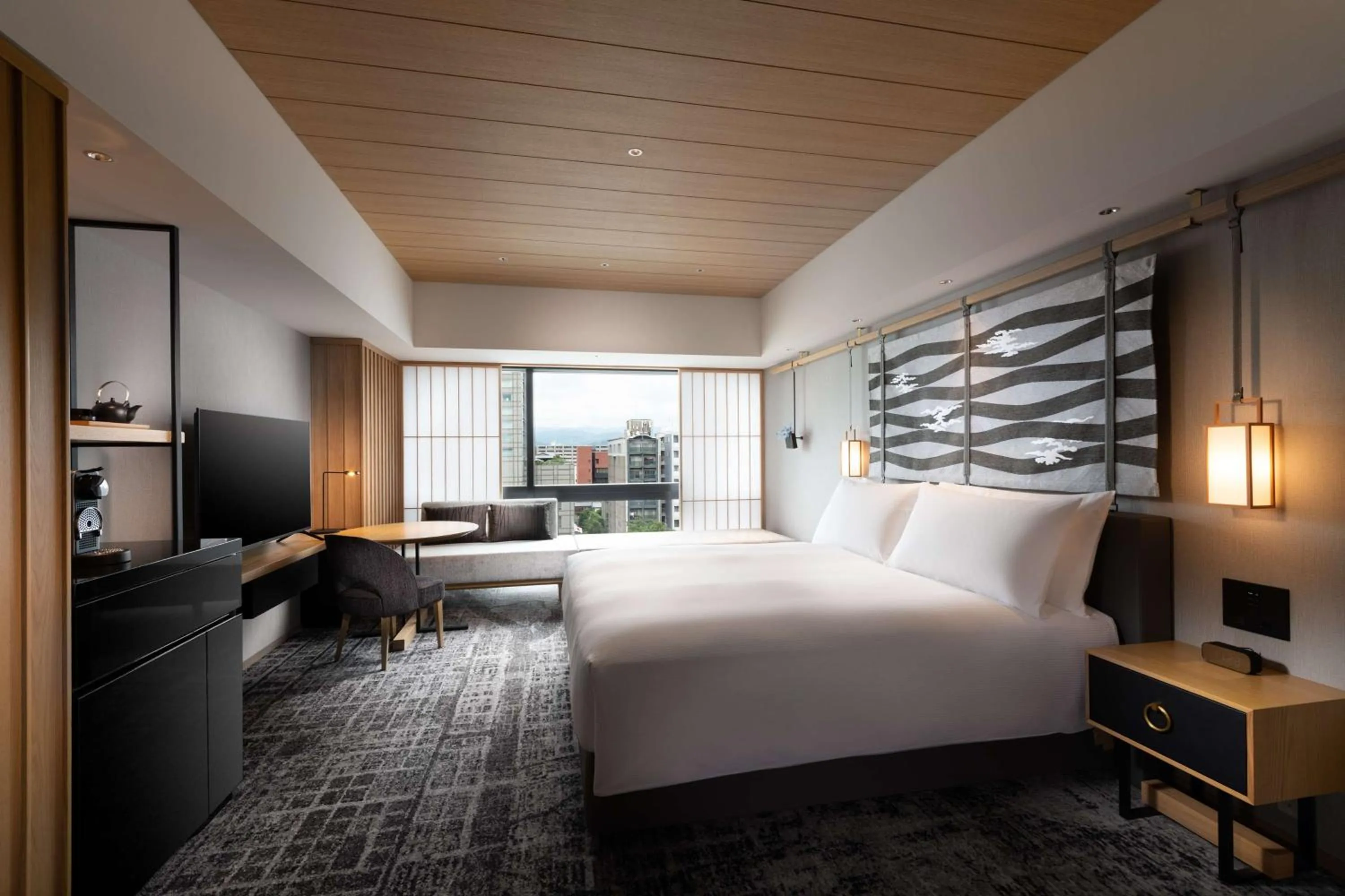 Executive King Room with City View in Hilton Kyoto