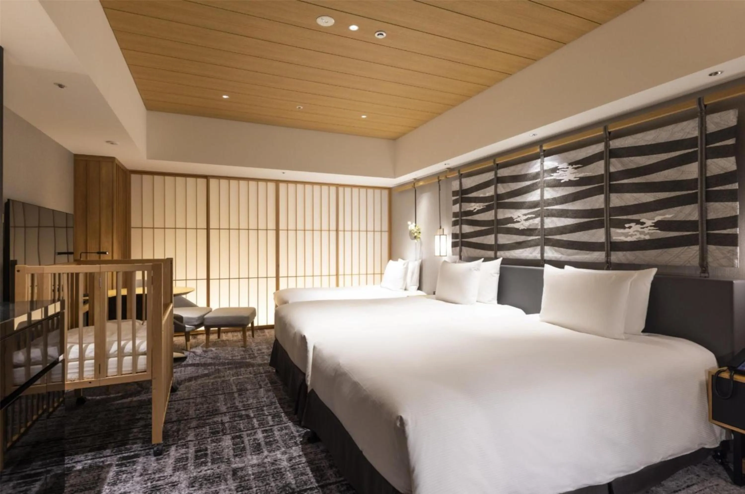 Family Twin Room in Hilton Kyoto