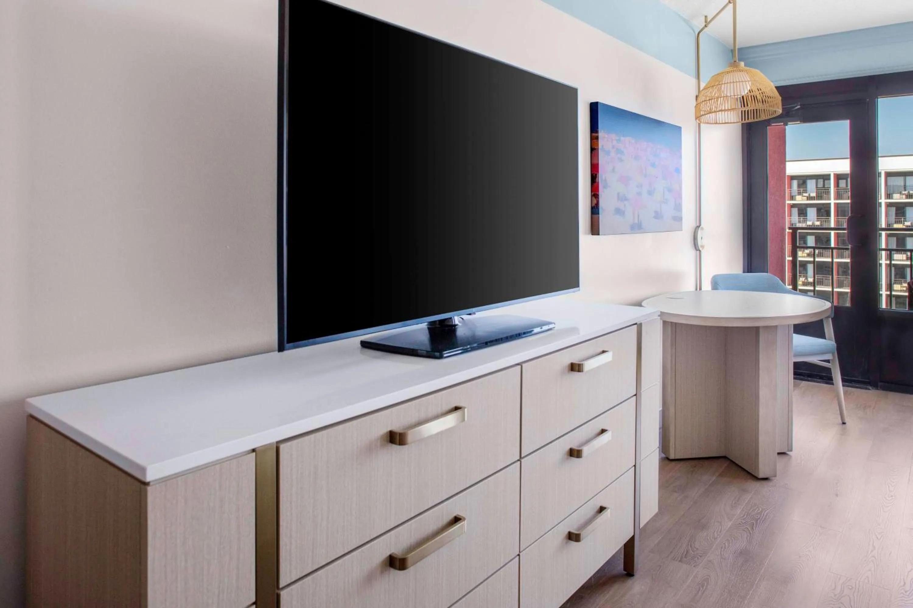 King Room with Sofa Bed and Ocean View in The Ellie Beach Resort Myrtle Beach, Tapestry By Hilton