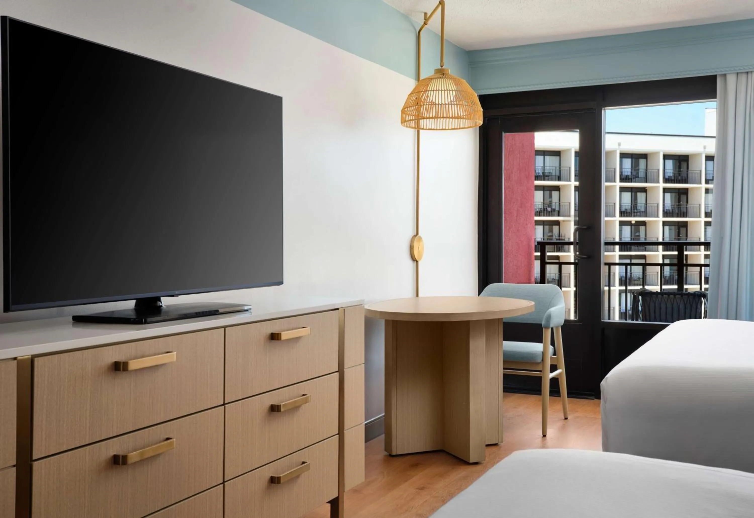 King Room with Two King Beds in The Ellie Beach Resort Myrtle Beach, Tapestry By Hilton