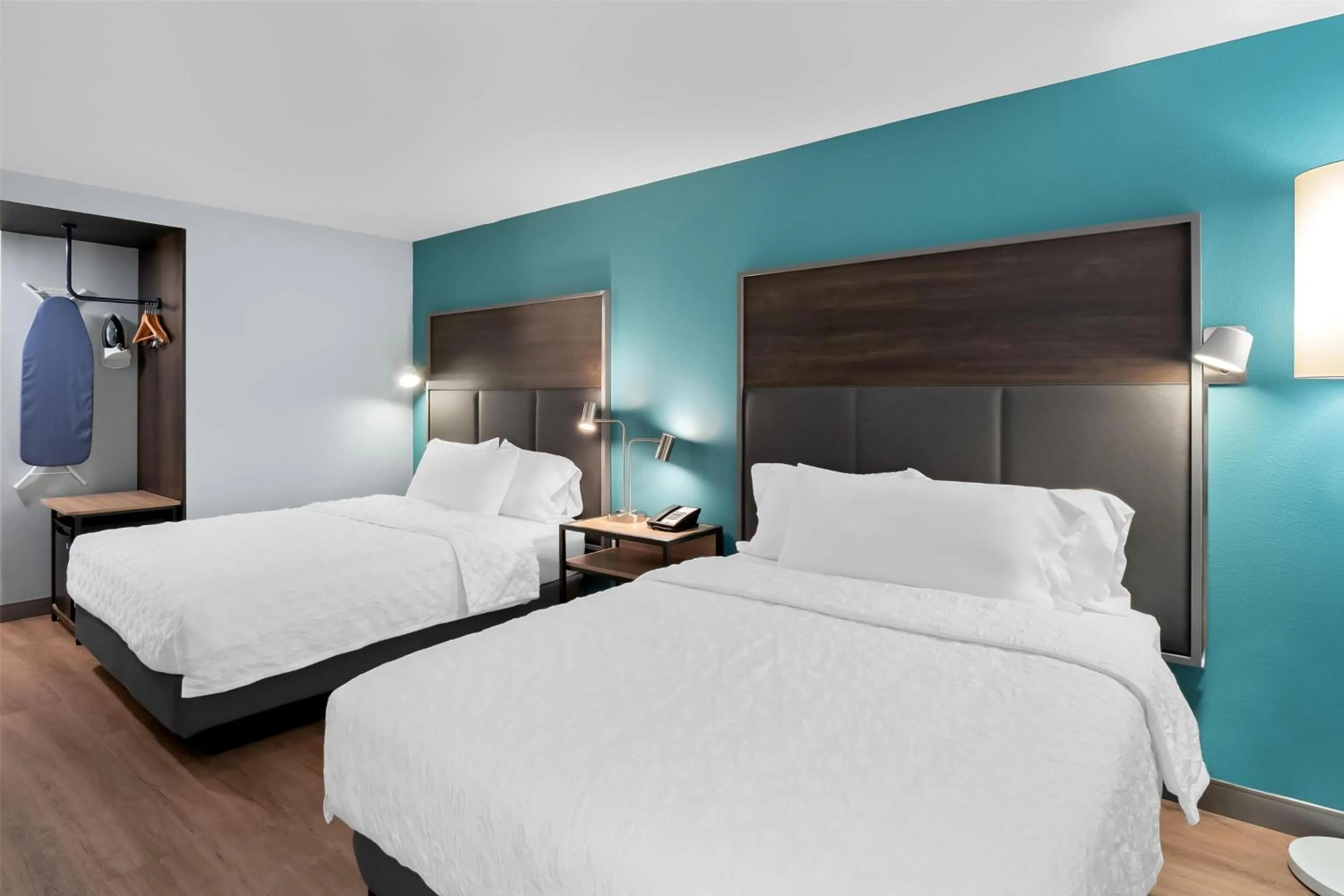 Queen Room with Two Queen Beds and Walk-In Shower in Tru By Hilton Wauseon