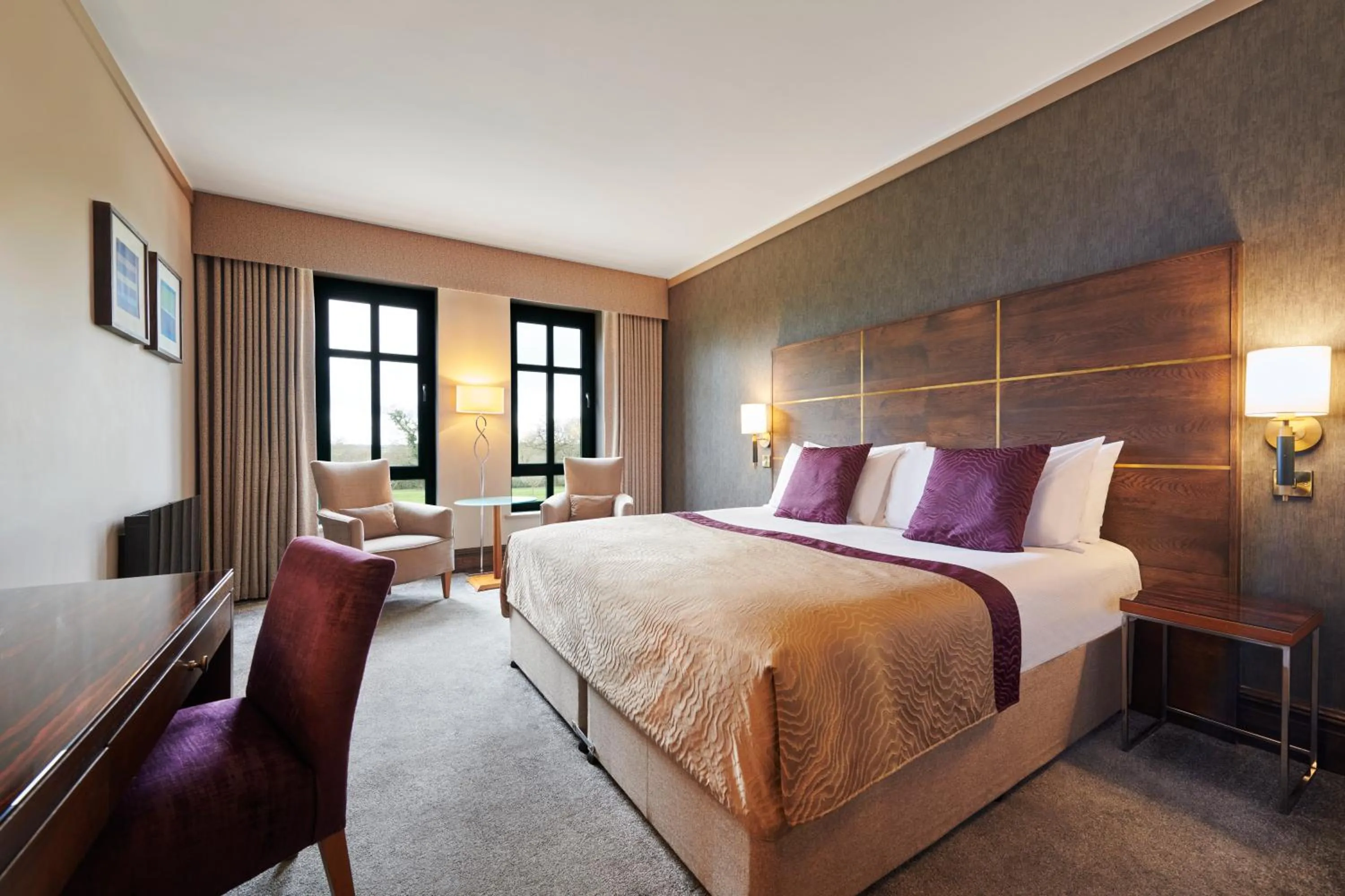 Double Room with Garden View in Aldwark Manor Estate