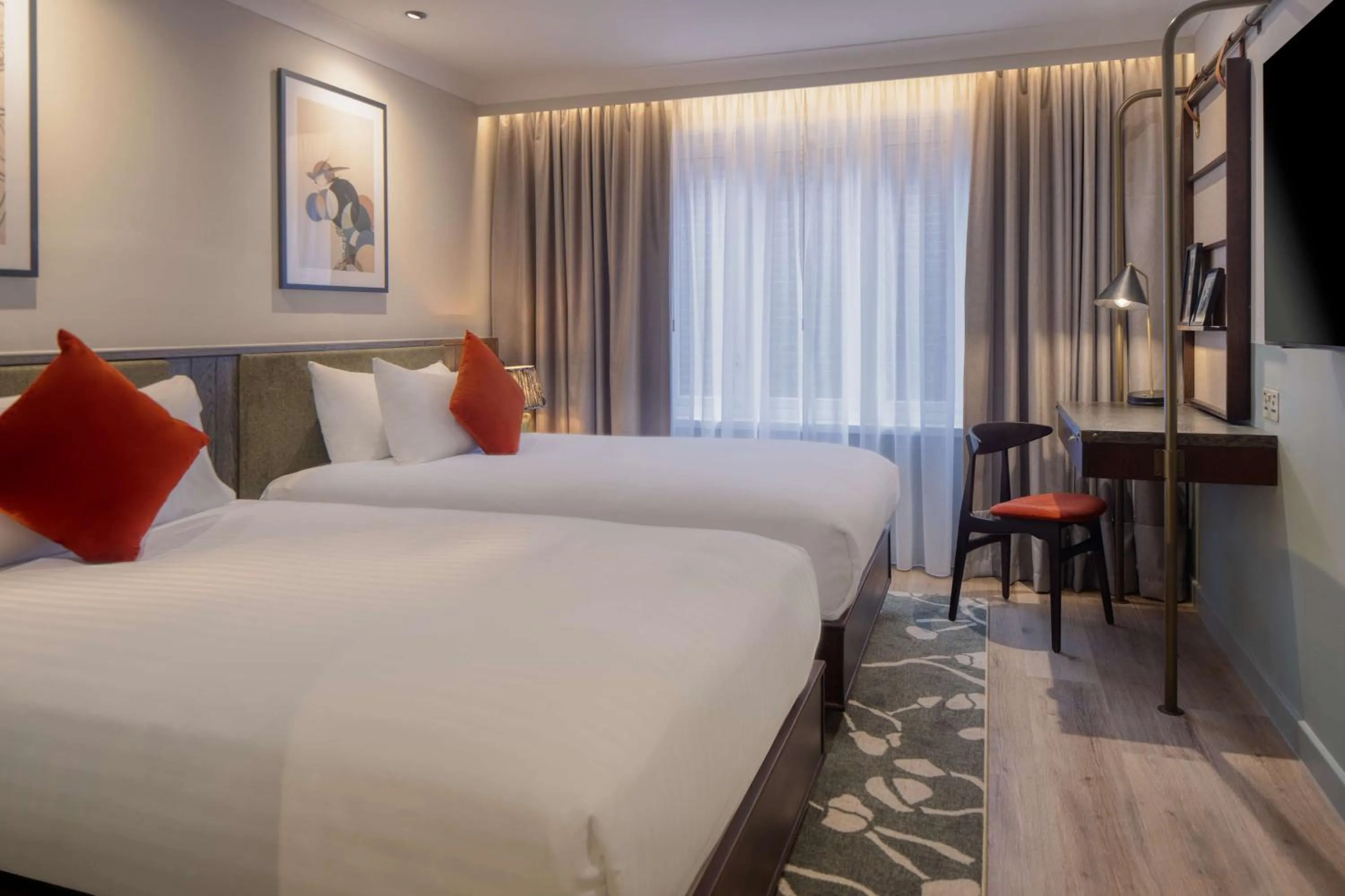 Twin Room in The Samuel Ryder Hotel St Albans, Tapestry Collection Hilton