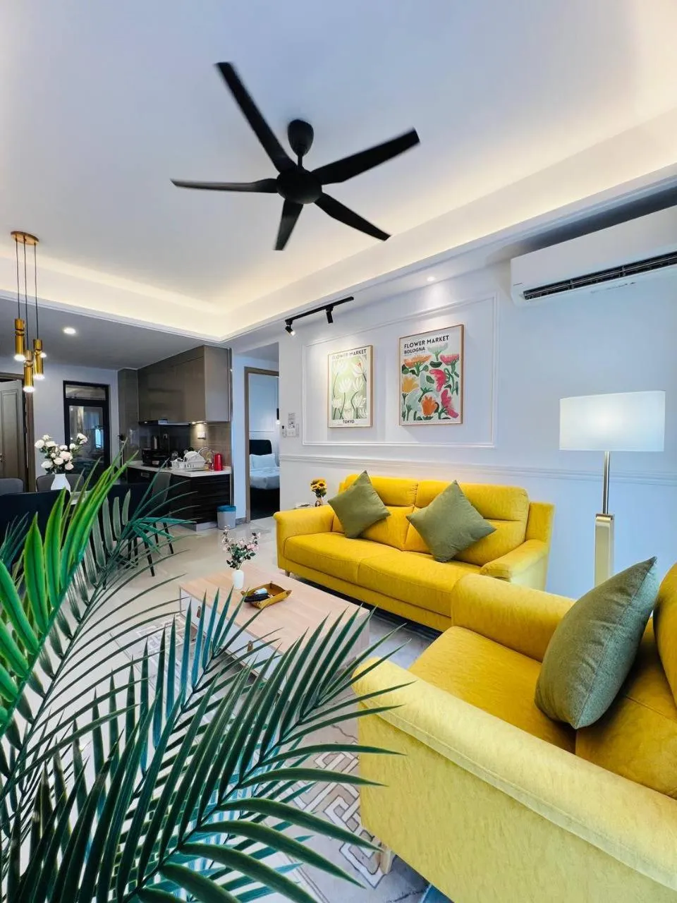 Three-Bedroom Apartment with Balcony in R&F Seine Region at ANJU